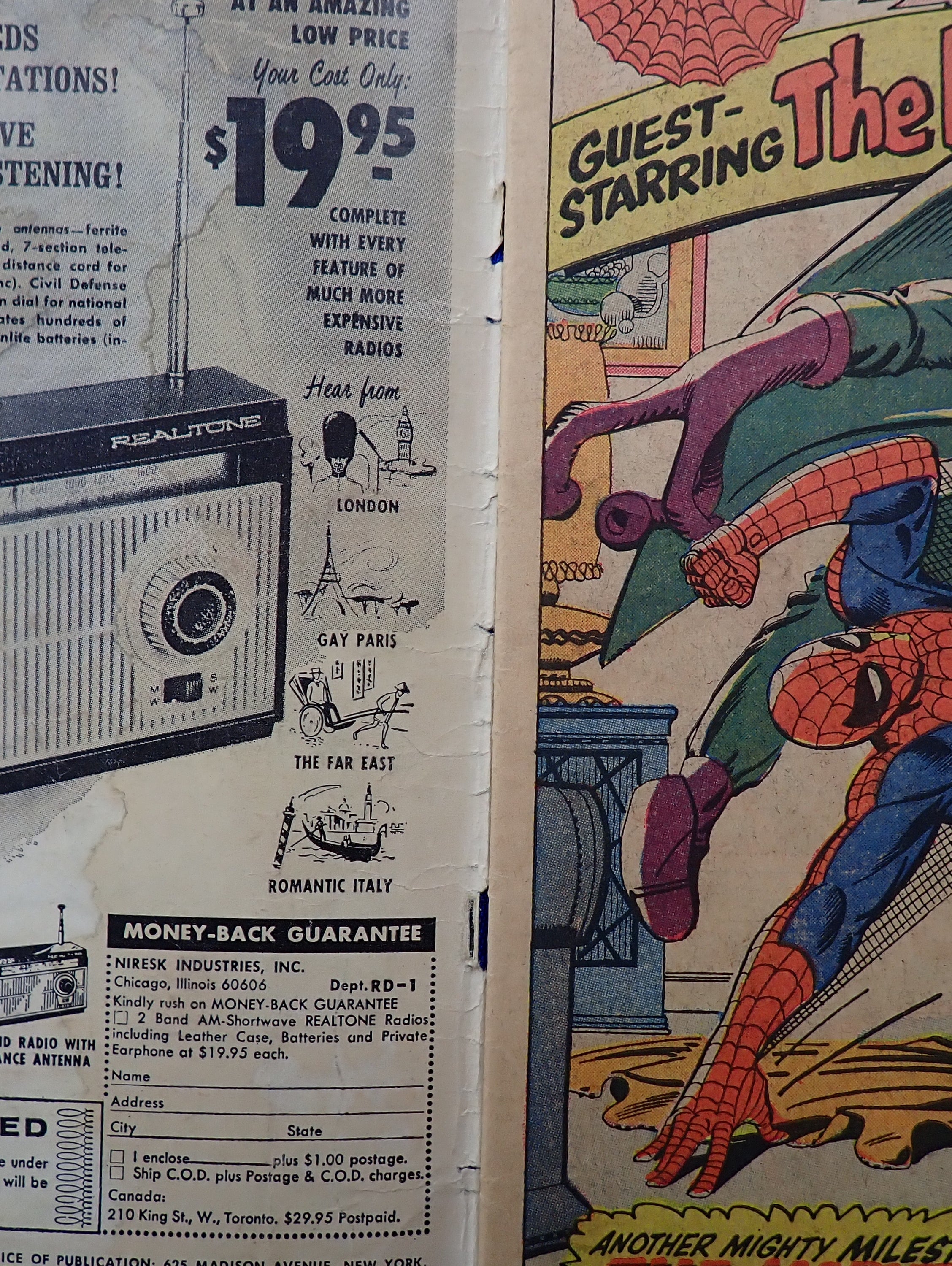 Amazing Spider-Man #21 (1965) - GD- (1.8) - 2nd App. of Beetle