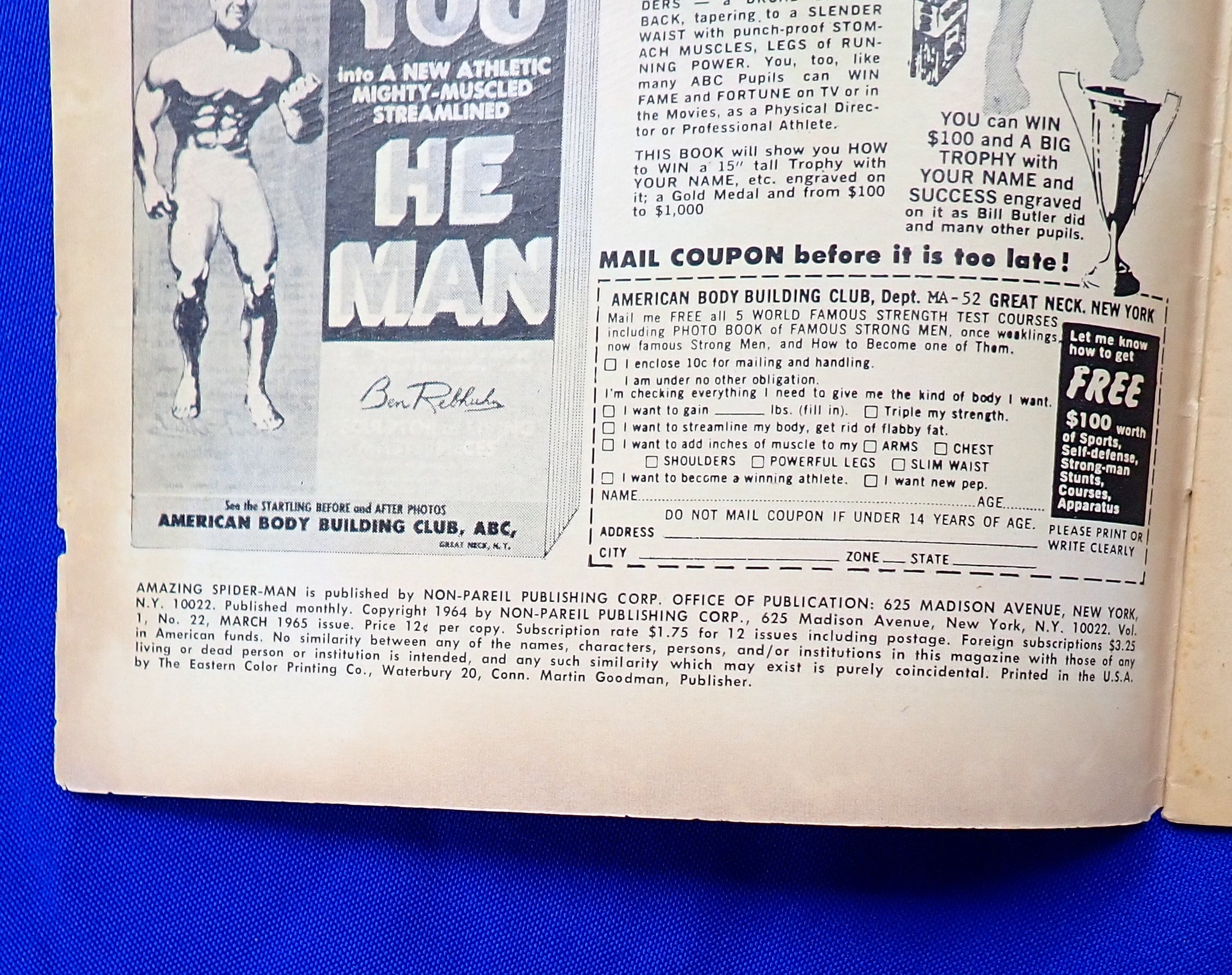 Amazing Spider-Man #22 (1965) - VG- (3.5) - 1st App. Princess Python