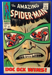 Amazing Spider-Man #55 (1967) - FN+/VF (6.5-7.0) - Iconic John Romita Sr. Cover