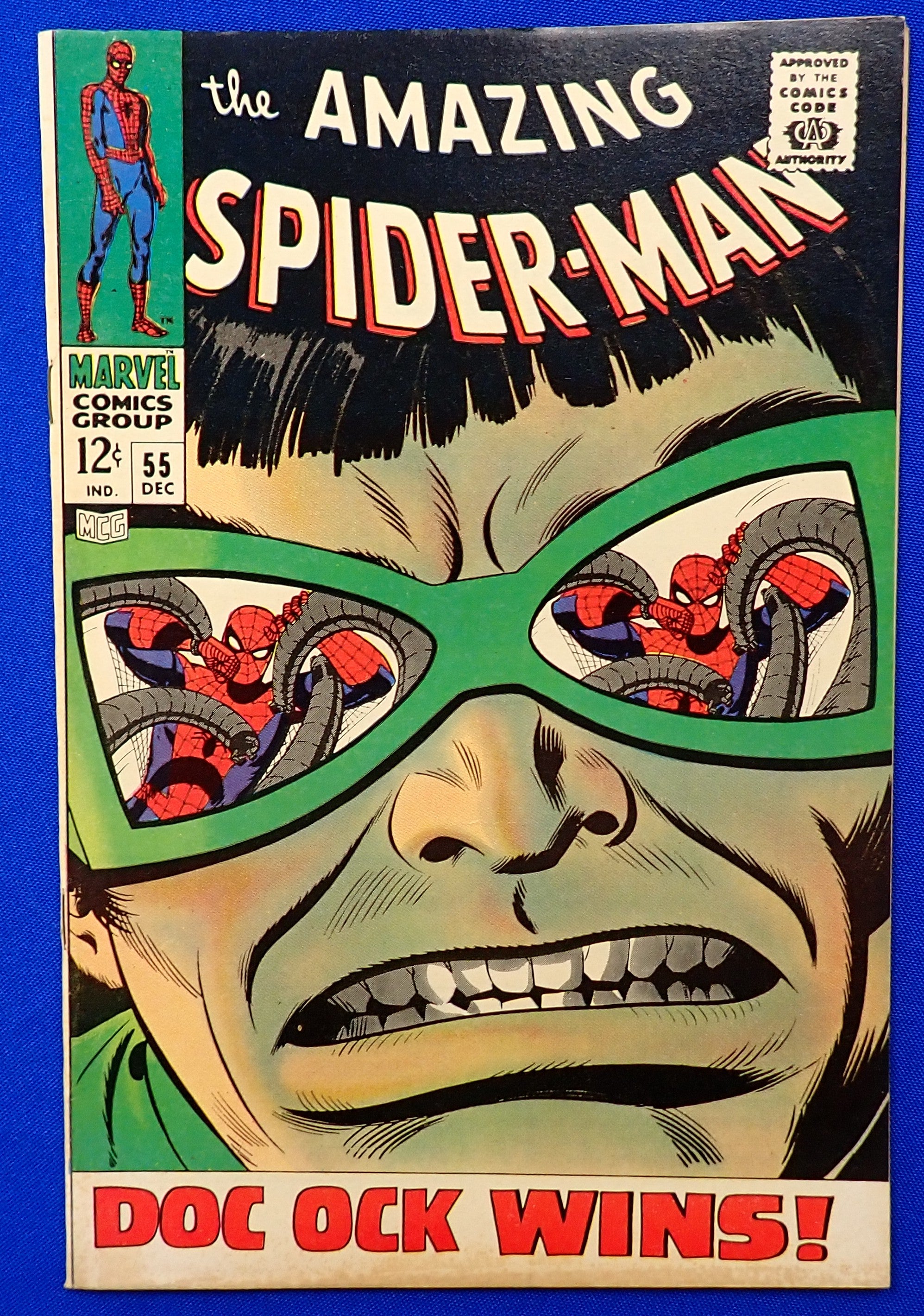 Amazing Spider-Man #55 (1967) - FN+/VF (6.5-7.0) - Iconic John Romita Sr. Cover