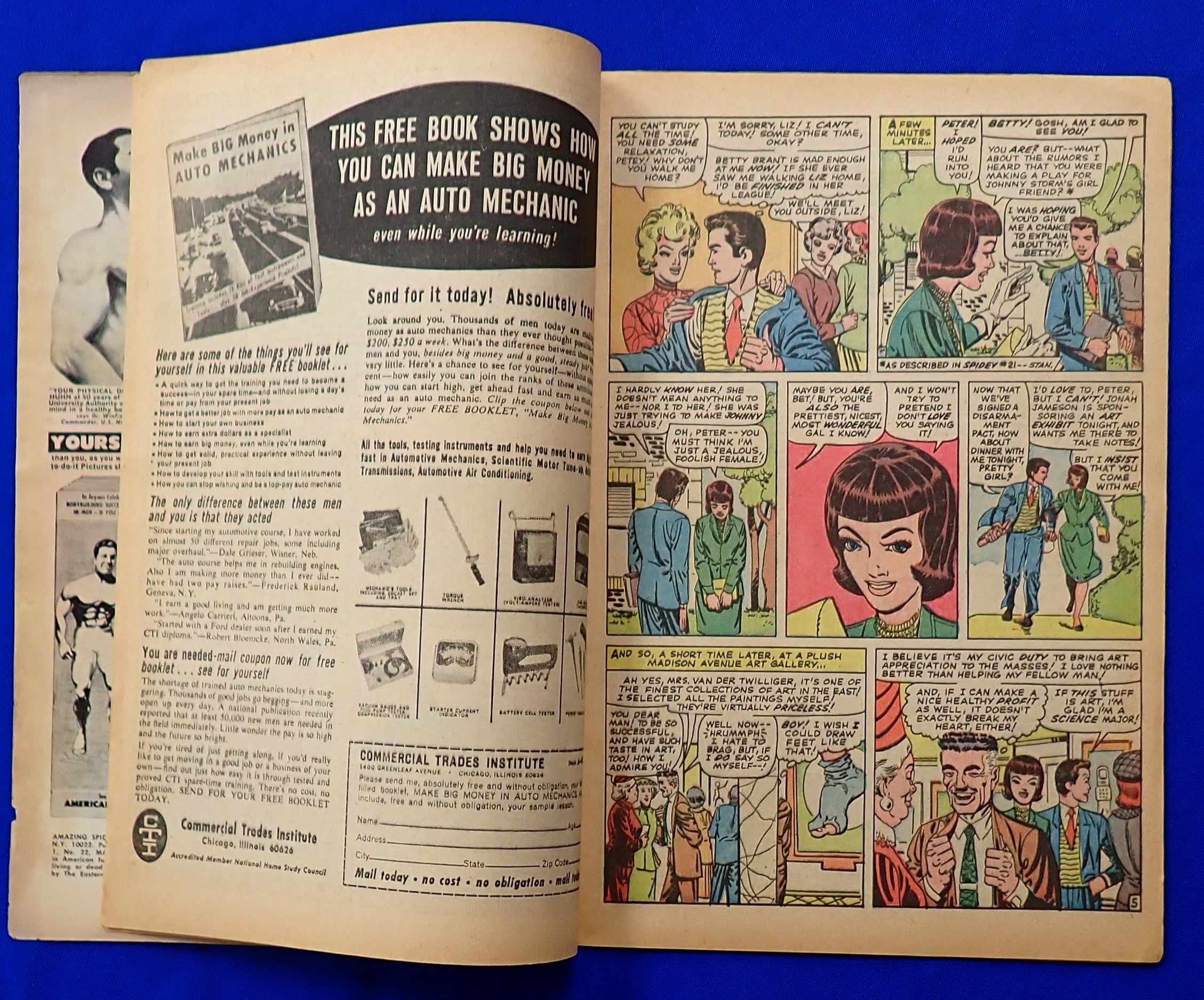 Amazing Spider-Man #22 (1965) - VG- (3.5) - 1st App. Princess Python