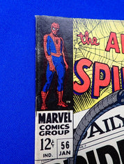 Amazing Spider-Man #56 (1967) - VG/FN (5.0) - 1st App. Captain George Stacy