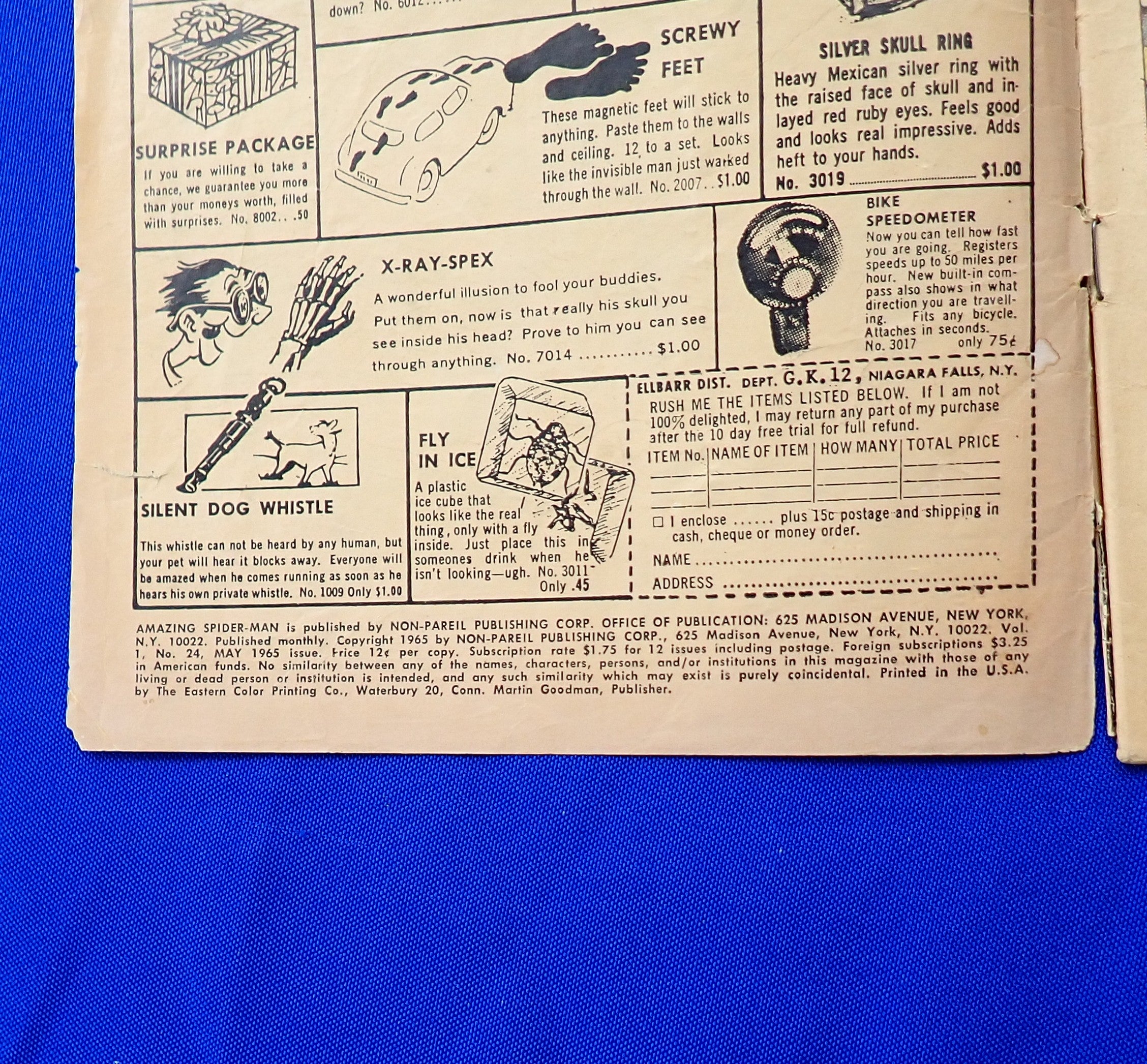 Amazing Spider-Man #24 (1965) - GD- (1.8-2.0) - Mysterio App. in Disguise