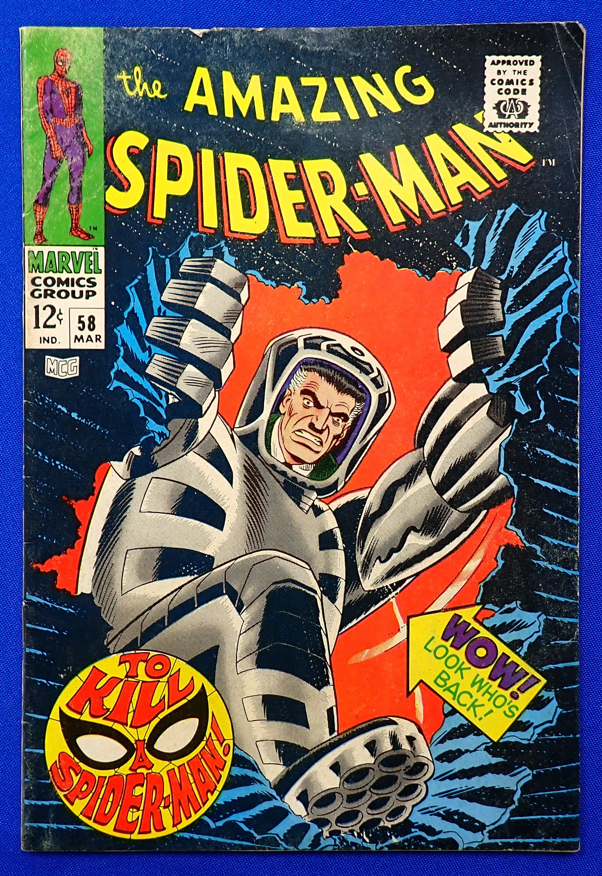 Amazing Spider-Man #58 (1968) - VG/FN- (5.0-5.5) - Silver Age Issue
