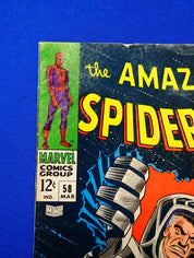 Amazing Spider-Man #58 (1968) - VG/FN- (5.0-5.5) - Silver Age Issue