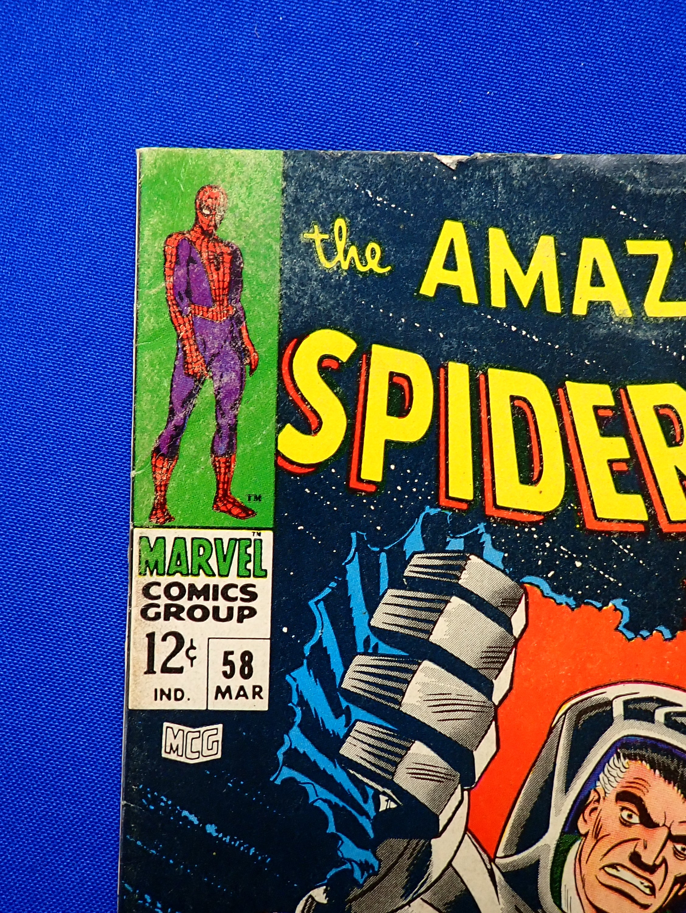 Amazing Spider-Man #58 (1968) - VG/FN- (5.0-5.5) - Silver Age Issue
