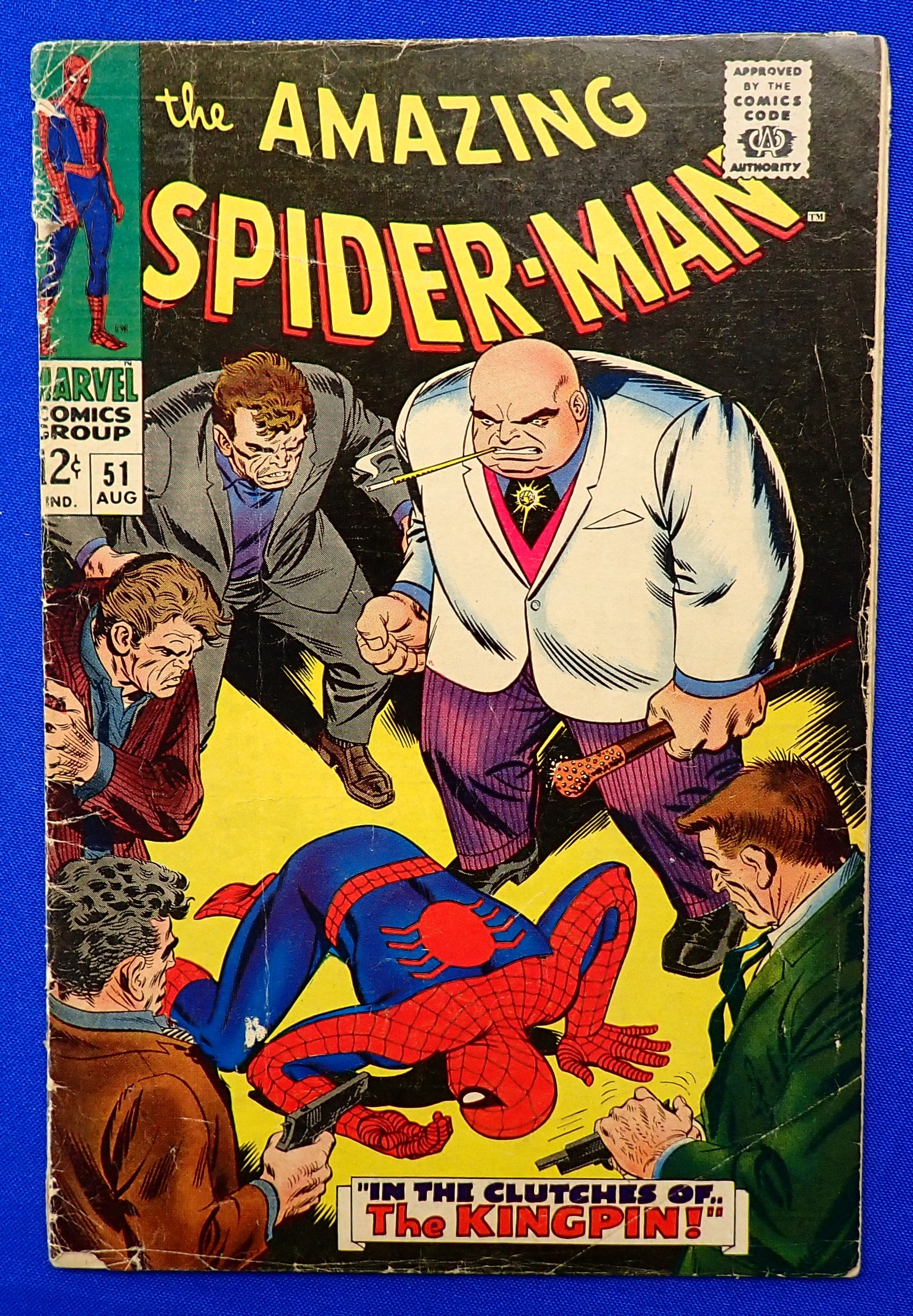 Amazing Spider-Man #51 (1967) - GD+/VG (2.5-3.0) - 1st App. Robbie Robertson & 2nd Kingpin