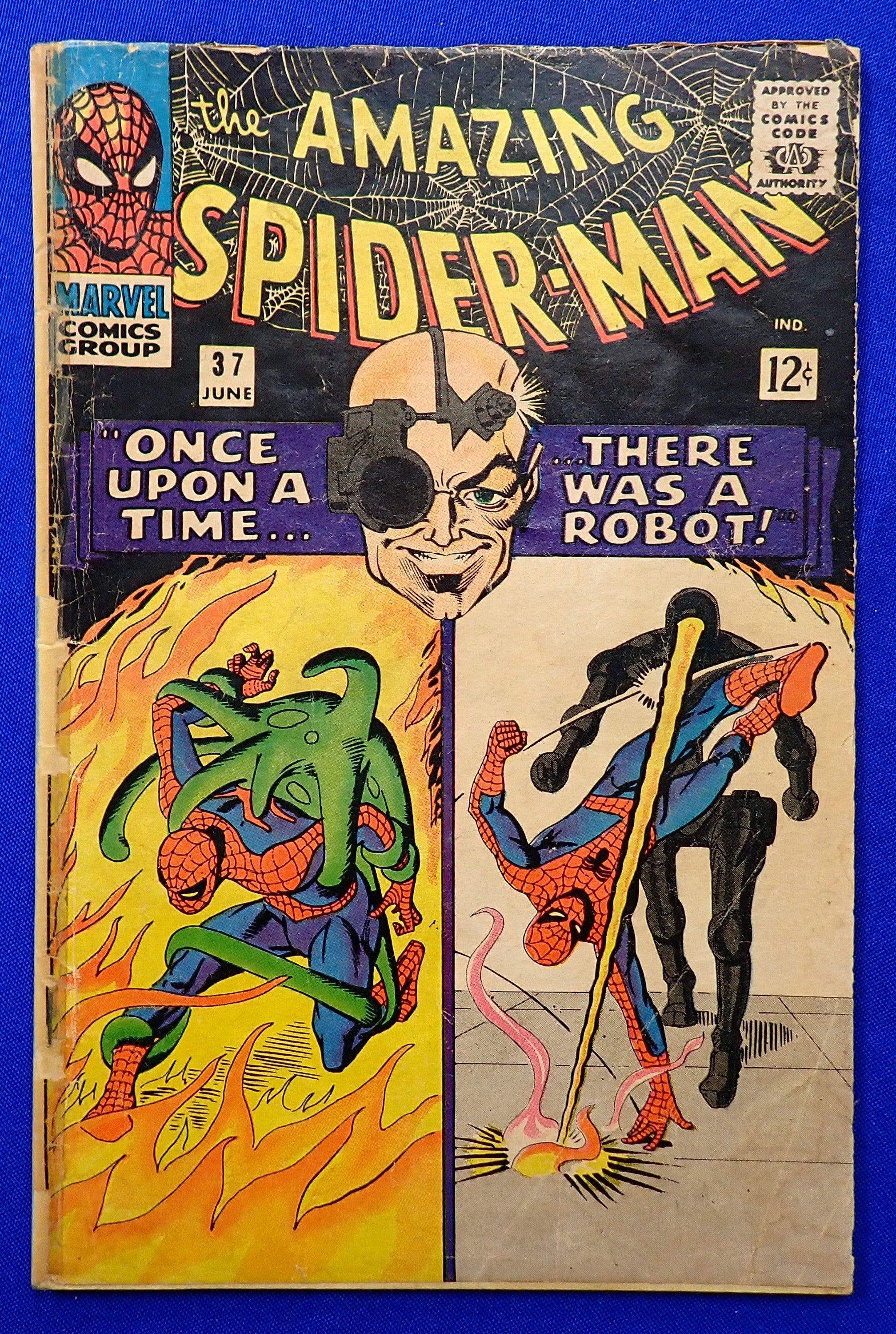Amazing Spider-Man #37 (1965) - PR (0.5) - 1st Full App. Norman Osborne, later Green Goblin