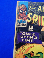 Amazing Spider-Man #37 (1965) - PR (0.5) - 1st Full App. Norman Osborne, later Green Goblin