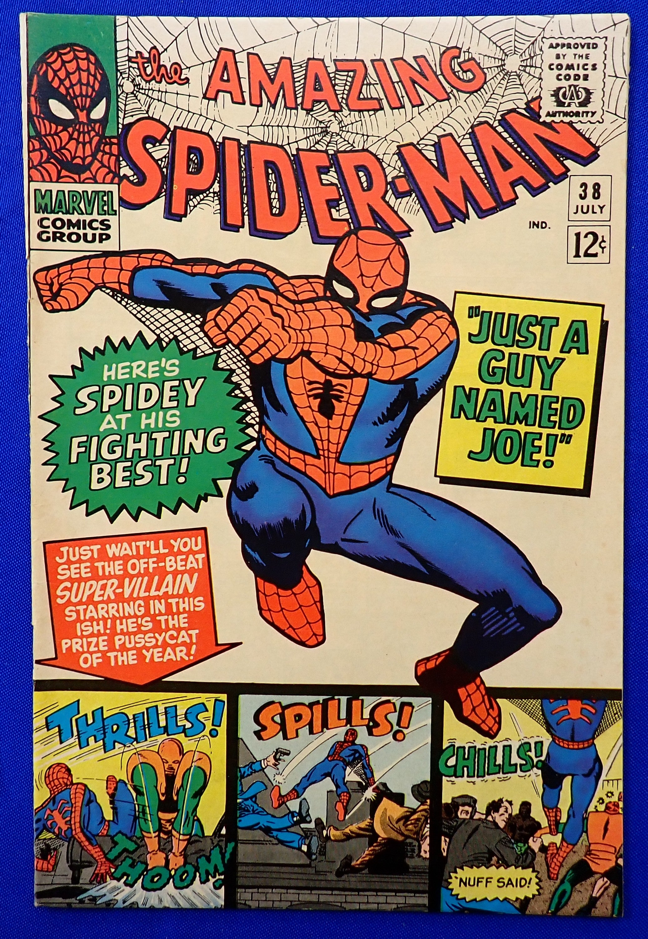 Amazing Spider-Man #38 (1966) - FN+/VF (6.5-7.0) - Final Steve Ditko Issue