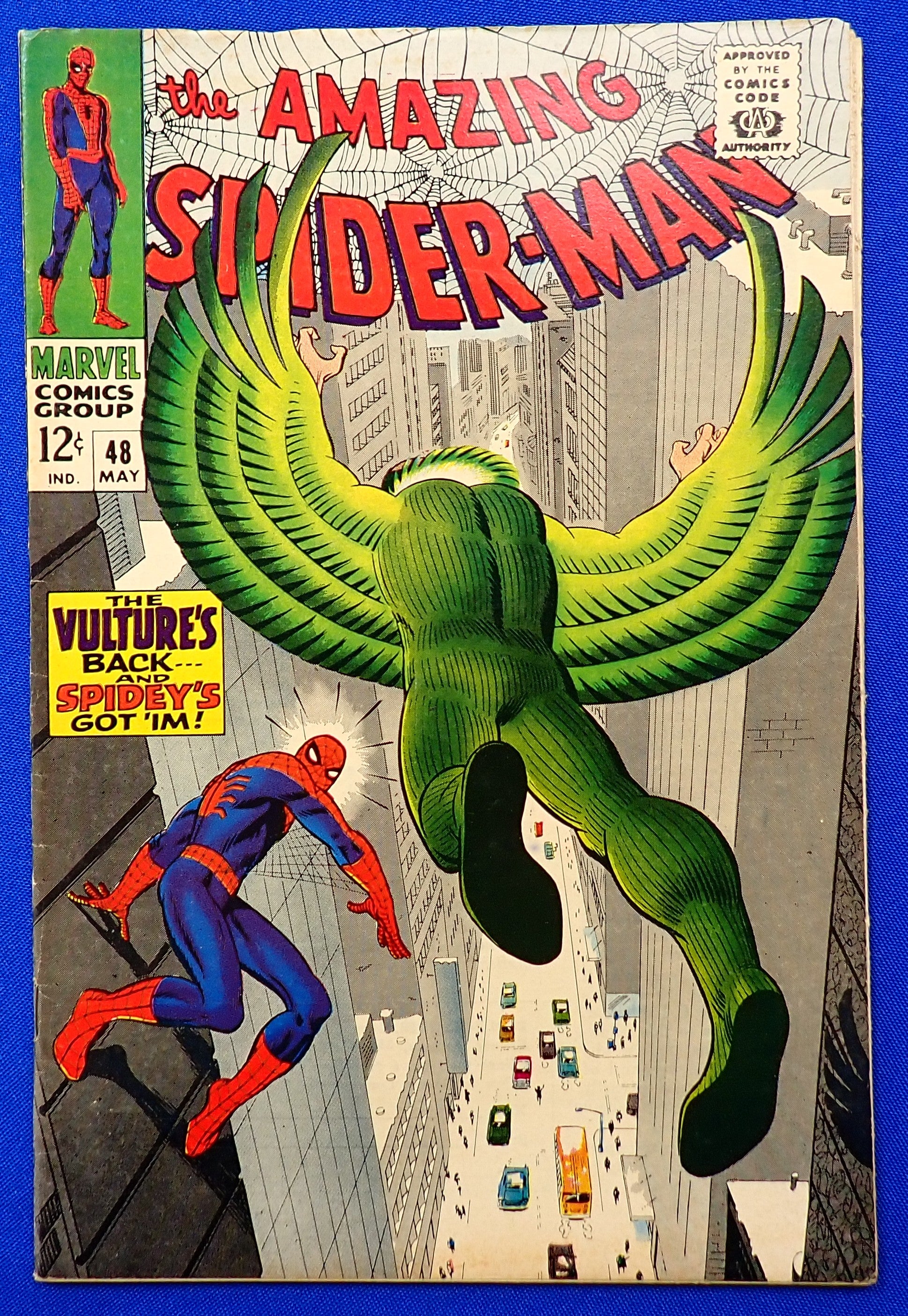 Amazing Spider-Man #48 (1967) - FN+/VF- (6.5-7.0) - 1st App of the 2nd Vulture