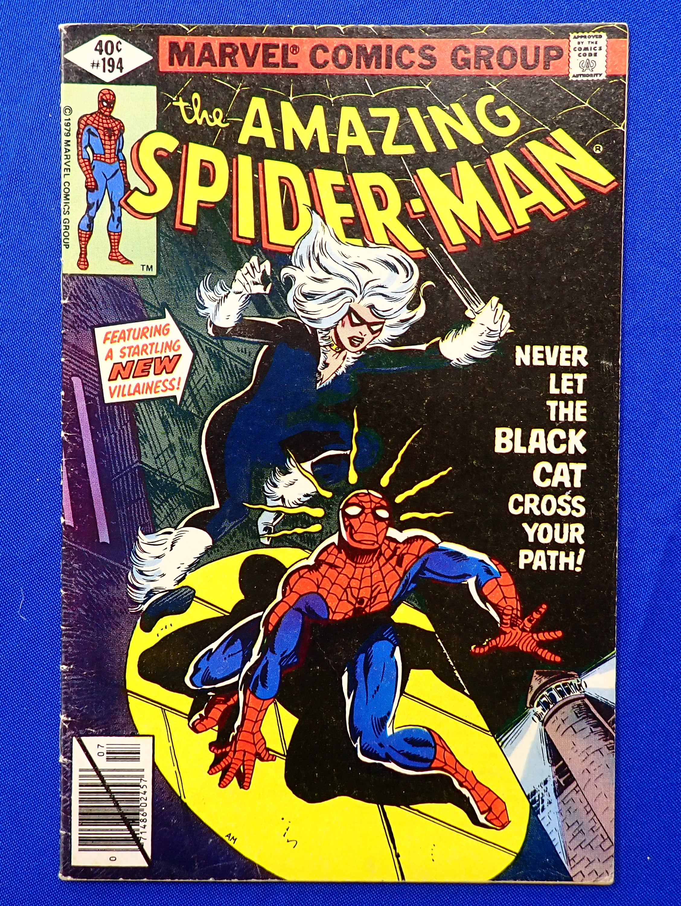Amazing Spider-Man #194 (1979) - FN/FN- (5.5-6.0) - 1st App. Black Cat