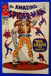 Amazing Spider-Man #47 (1967) - FN/VF (7.0) - Iconic John Romita Sr. Cover