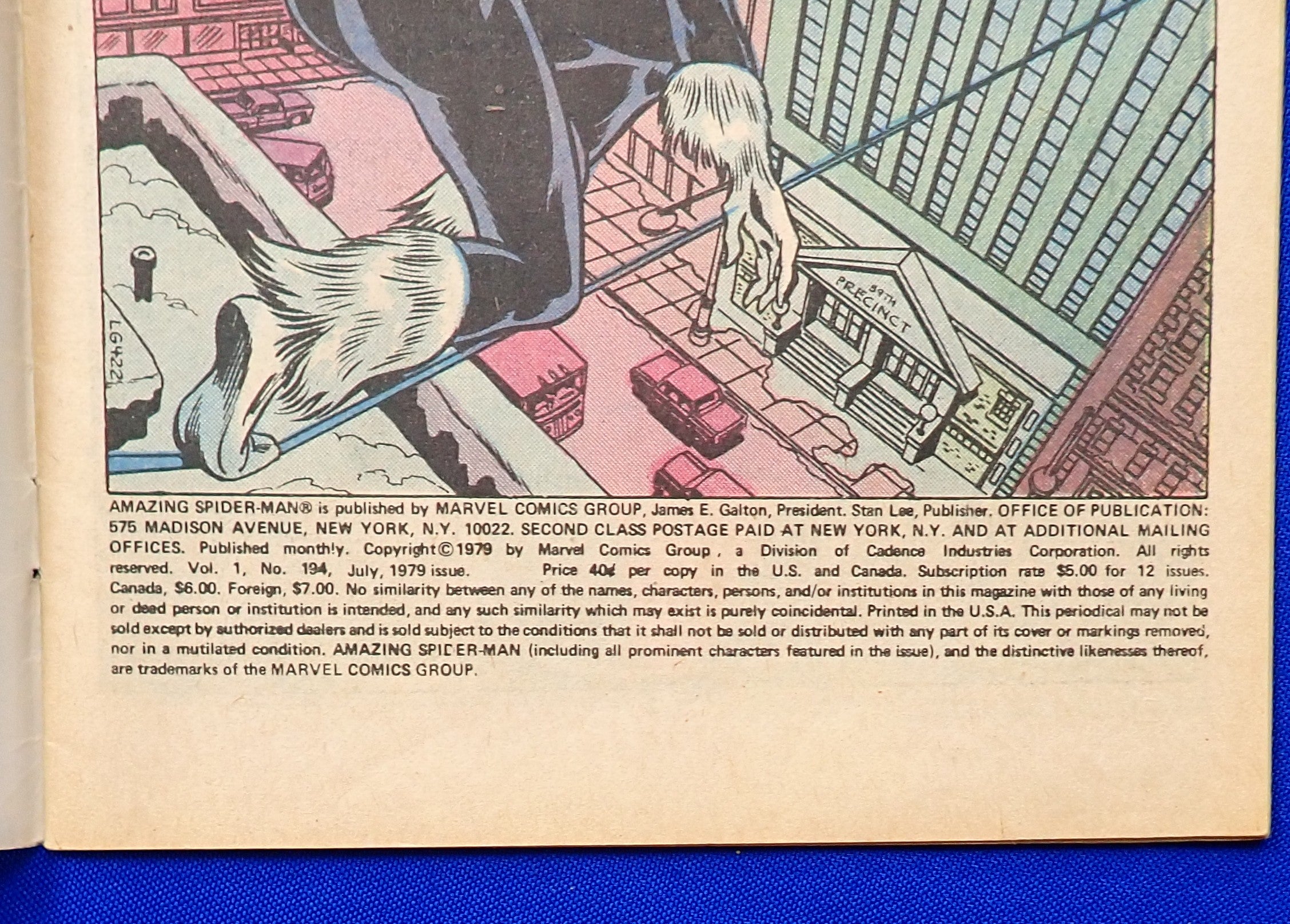 Amazing Spider-Man #194 (1979) - FN/FN- (5.5-6.0) - 1st App. Black Cat