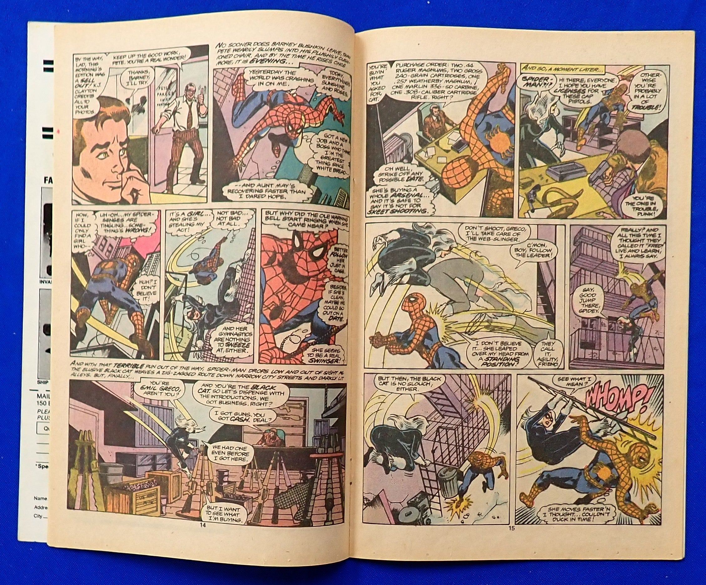 Amazing Spider-Man #194 (1979) - FN/FN- (5.5-6.0) - 1st App. Black Cat