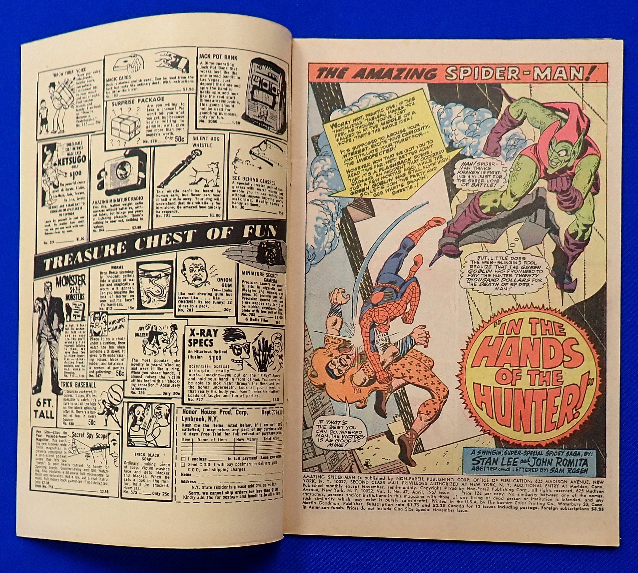 Amazing Spider-Man #47 (1967) - FN/VF (7.0) - Iconic John Romita Sr. Cover