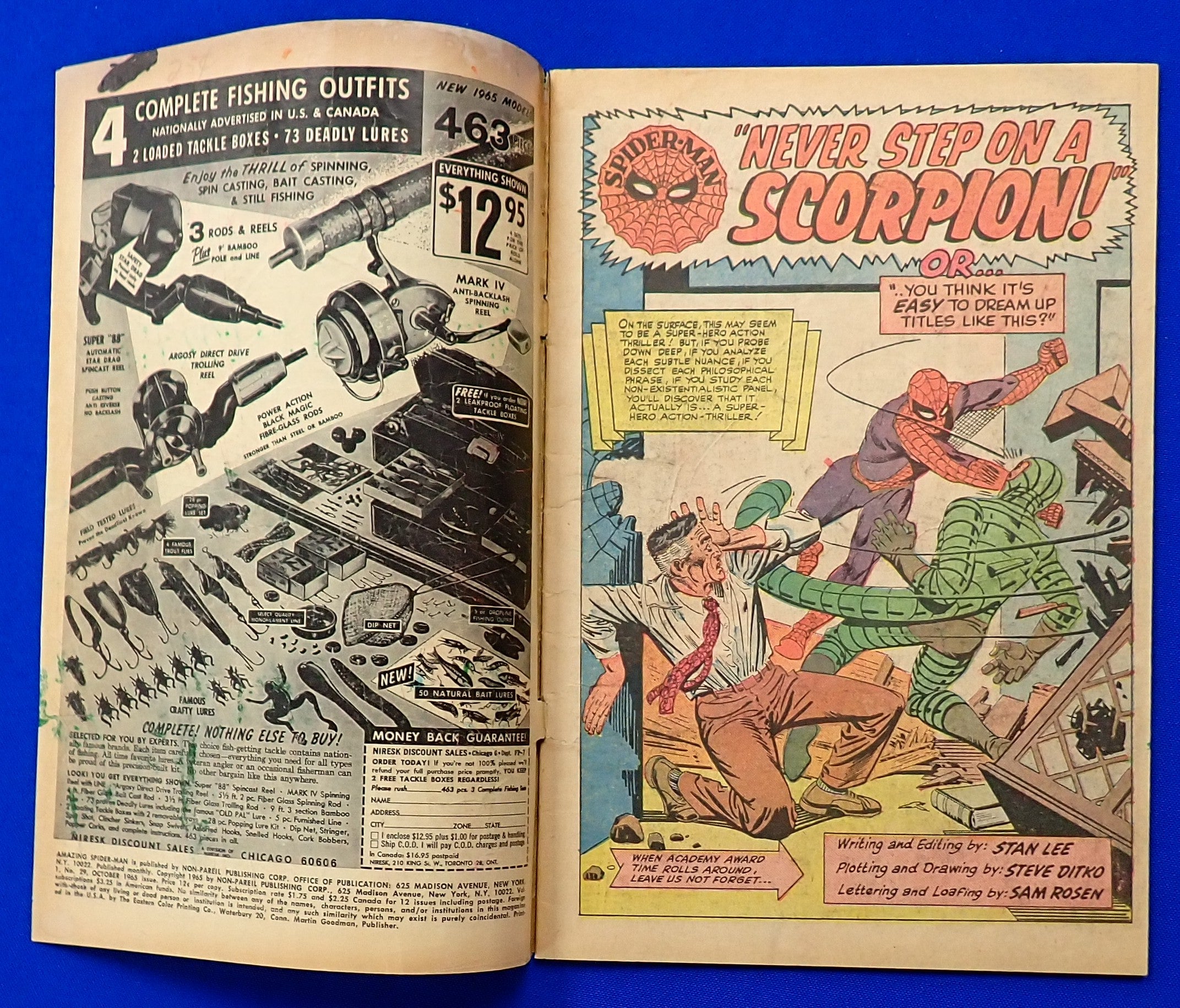 Amazing Spider-Man #29 (1965) - FR/GD (1.5) - 2nd App. of the Scorpion