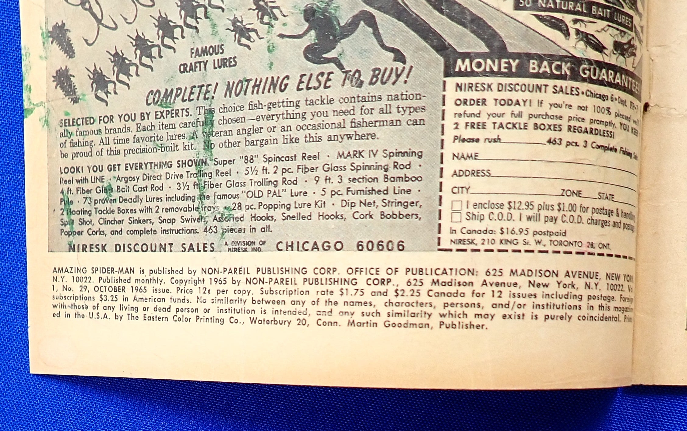 Amazing Spider-Man #29 (1965) - FR/GD (1.5) - 2nd App. of the Scorpion
