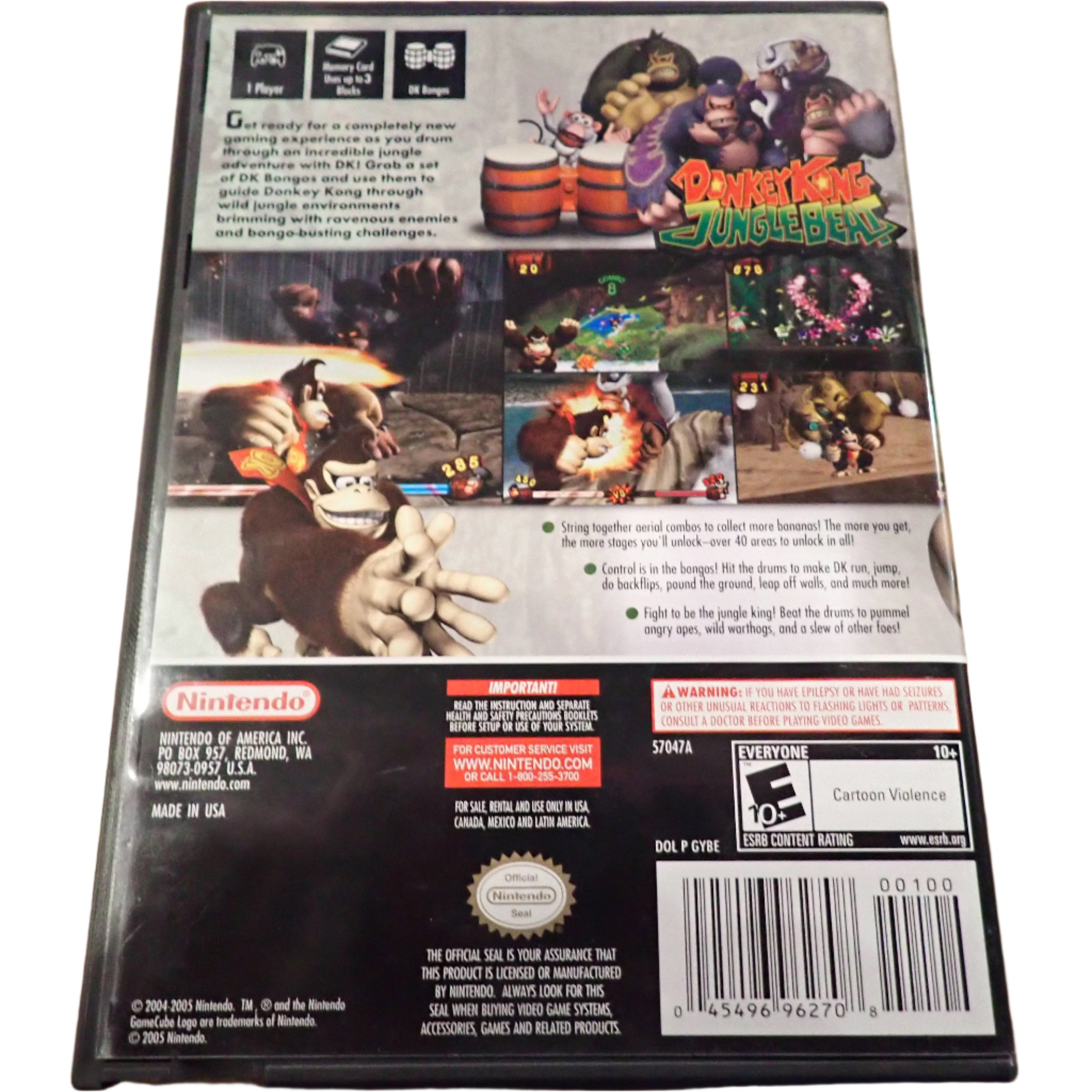 Donkey Kong Jungle Beat - Gamecube
