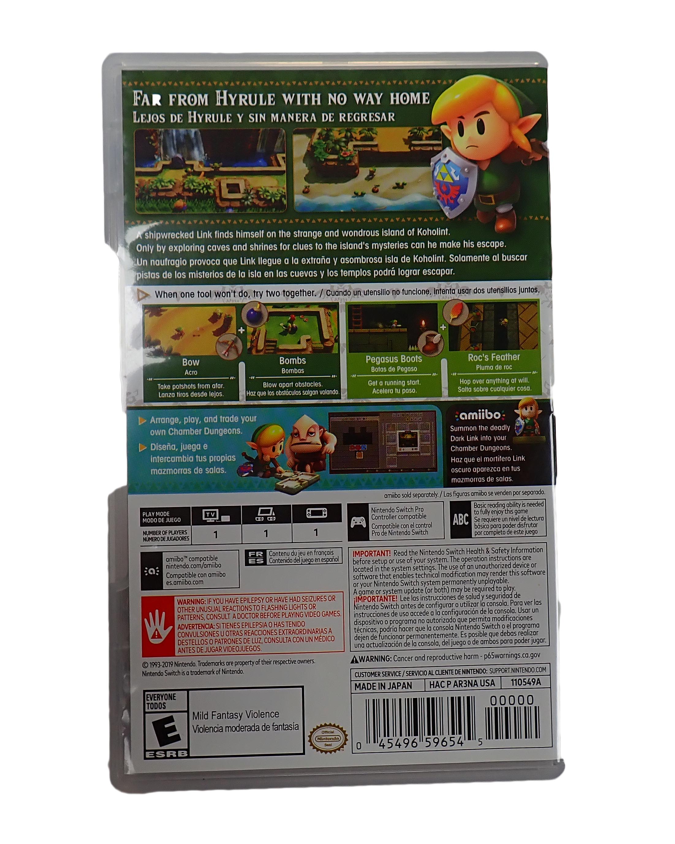 The Legend of Zelda: Link's Awakening - Switch (Pre-Owned)