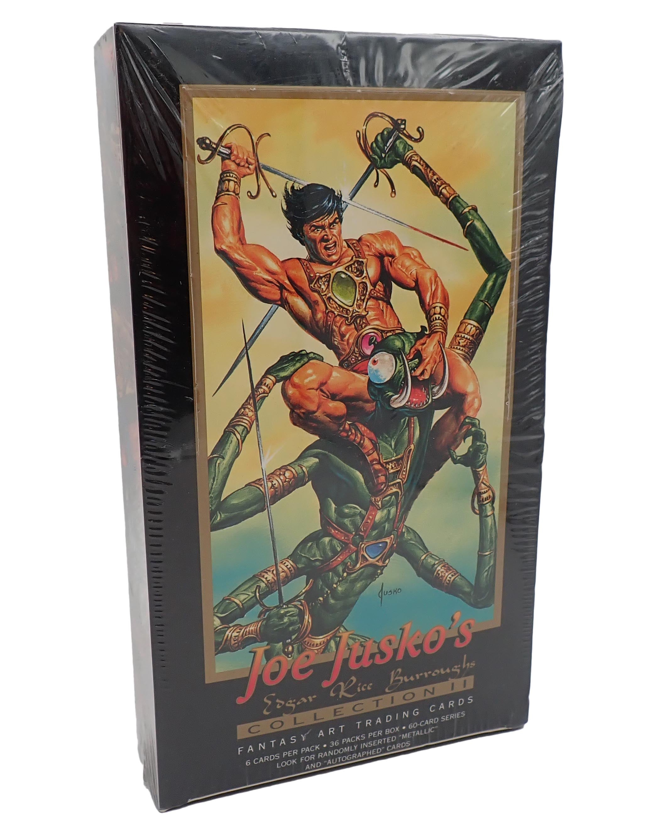 1995 Joe Jusko's Edgar Rice Burroughs Collection II Fantasy Art Trading Cards - Sealed in Box
