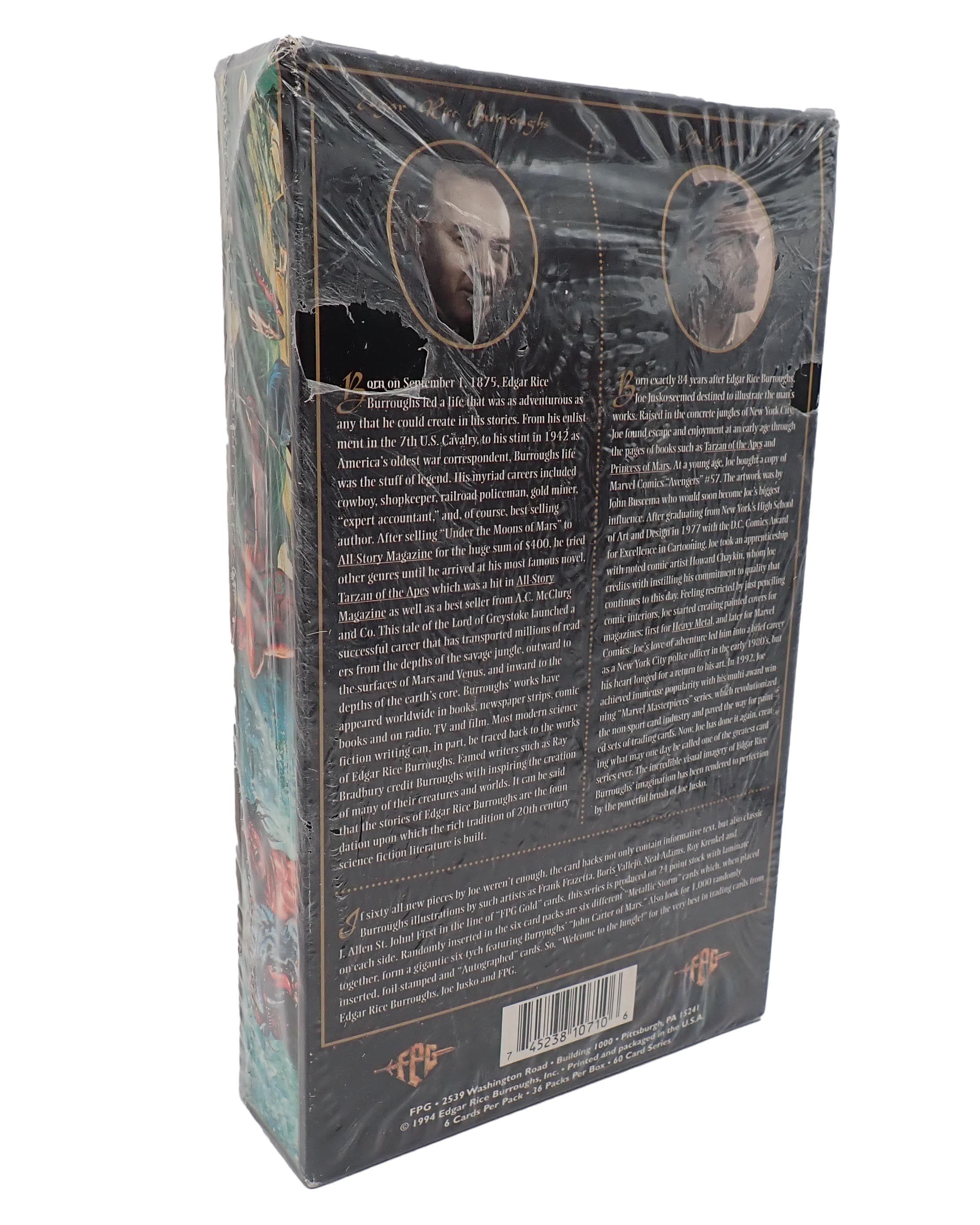 1994 Joe Jusko's Edgar Rice Burroughs Collection Fantasy Art Trading Cards - Sealed in Box