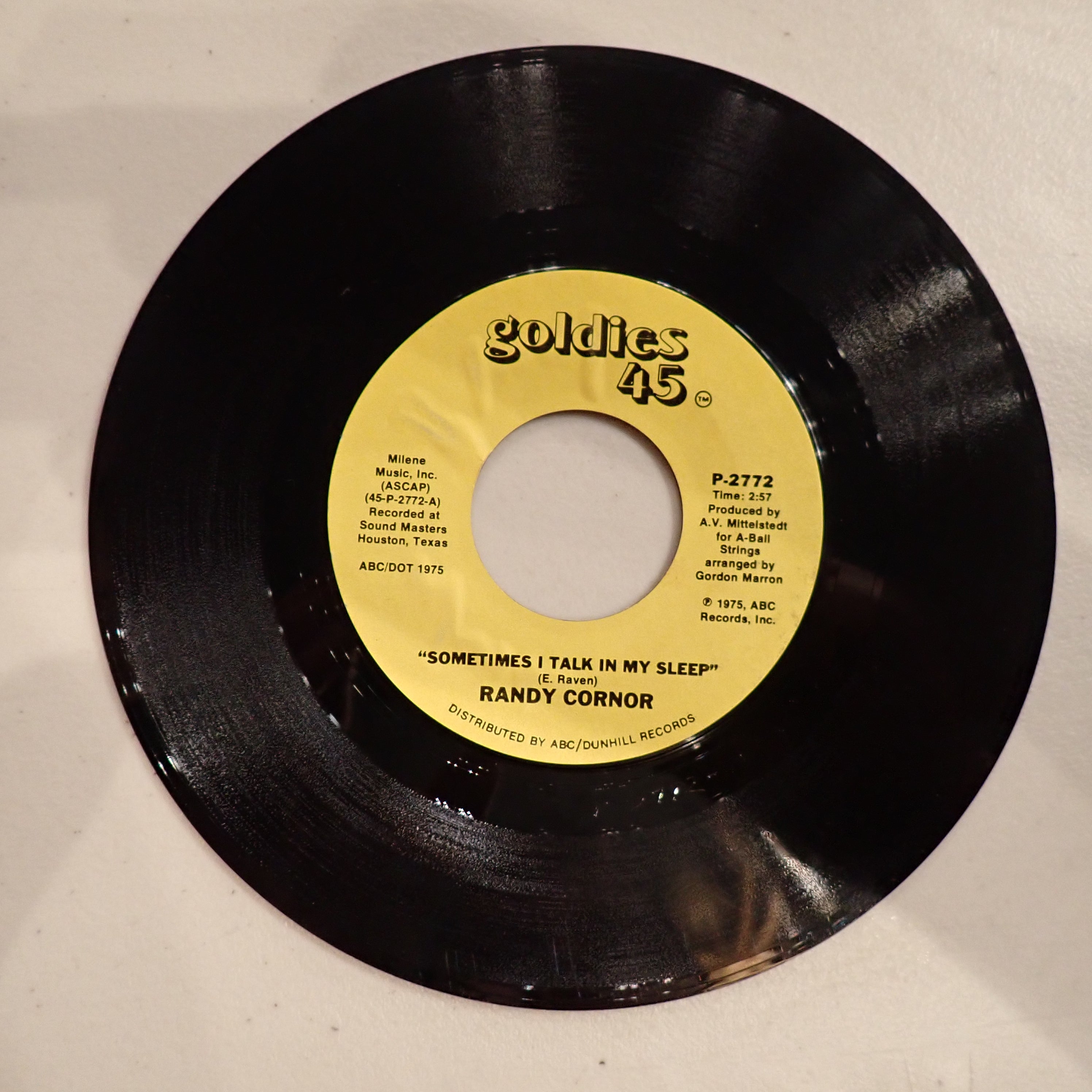 Randy Cornor – Sometimes I Talk In My Sleep/Used To Be