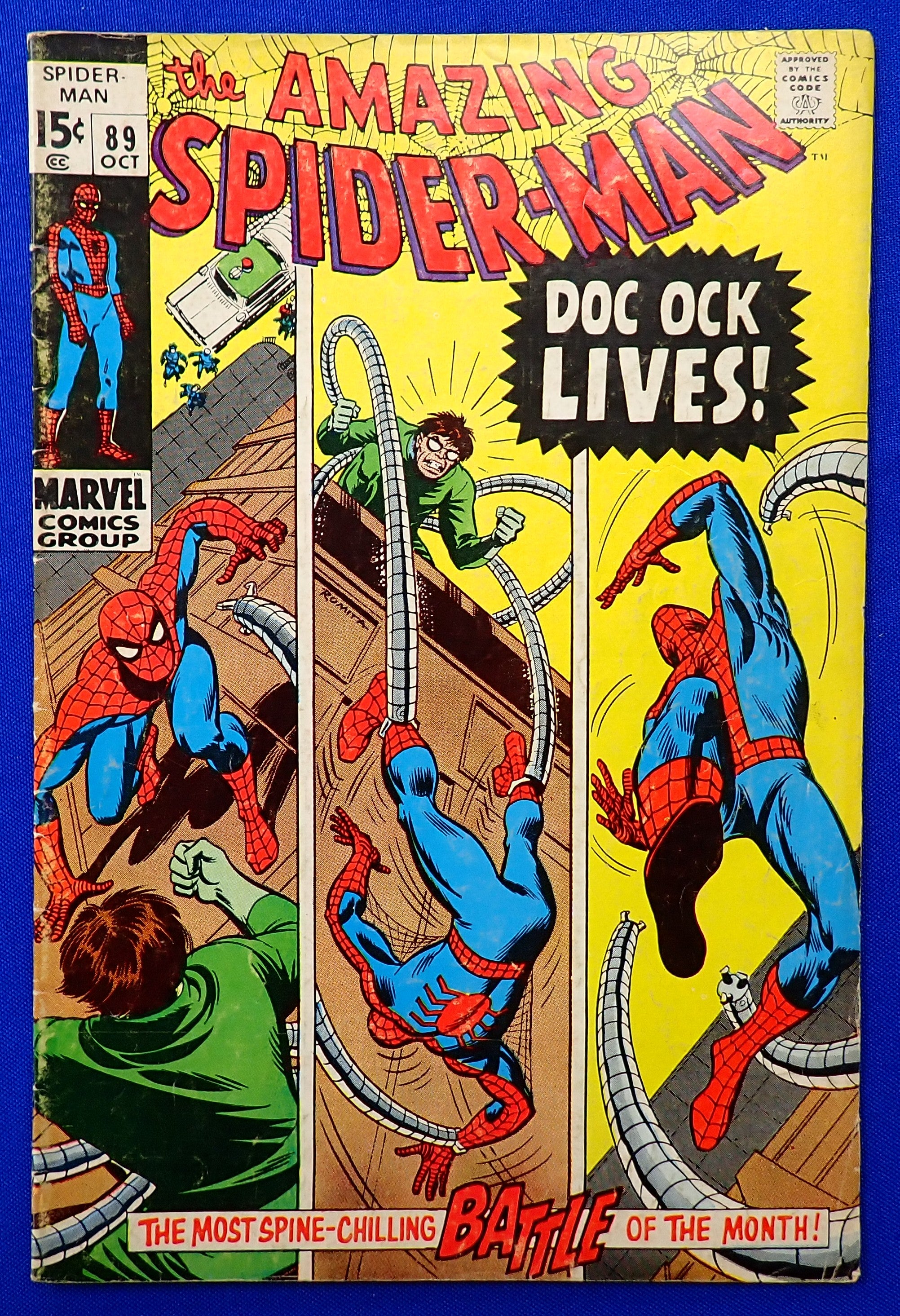 Amazing Spider-Man #89 (1970) - GD+ (2.5) - Bronze Age Issue
