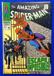 Amazing Spider-Man #65 (1968) - FN/FN- (5.0-5.5) - Silver Age Issue