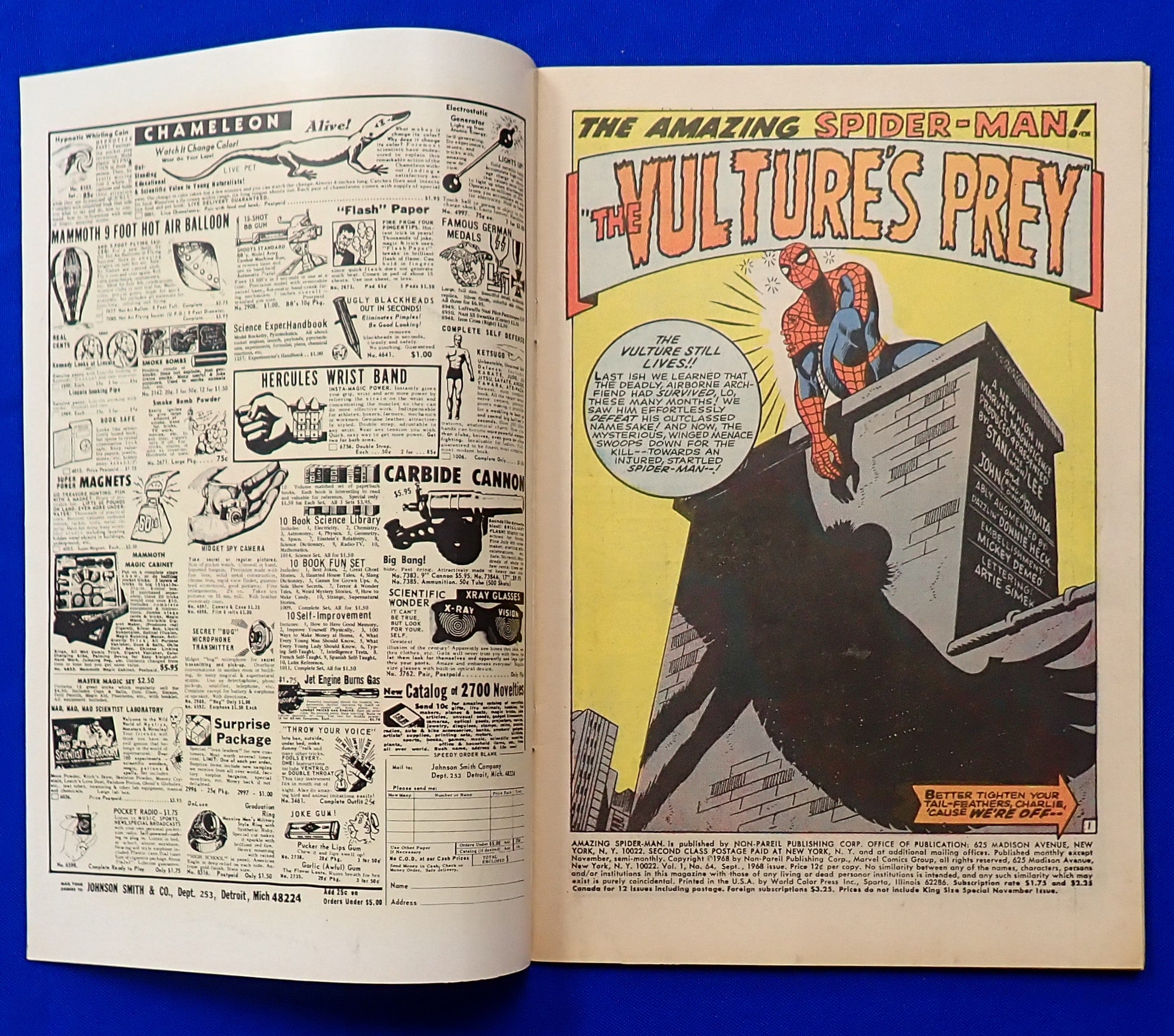 Amazing Spider-Man #64 (1968) - FN/VF (6.5-7.0) - Silver Age Issue
