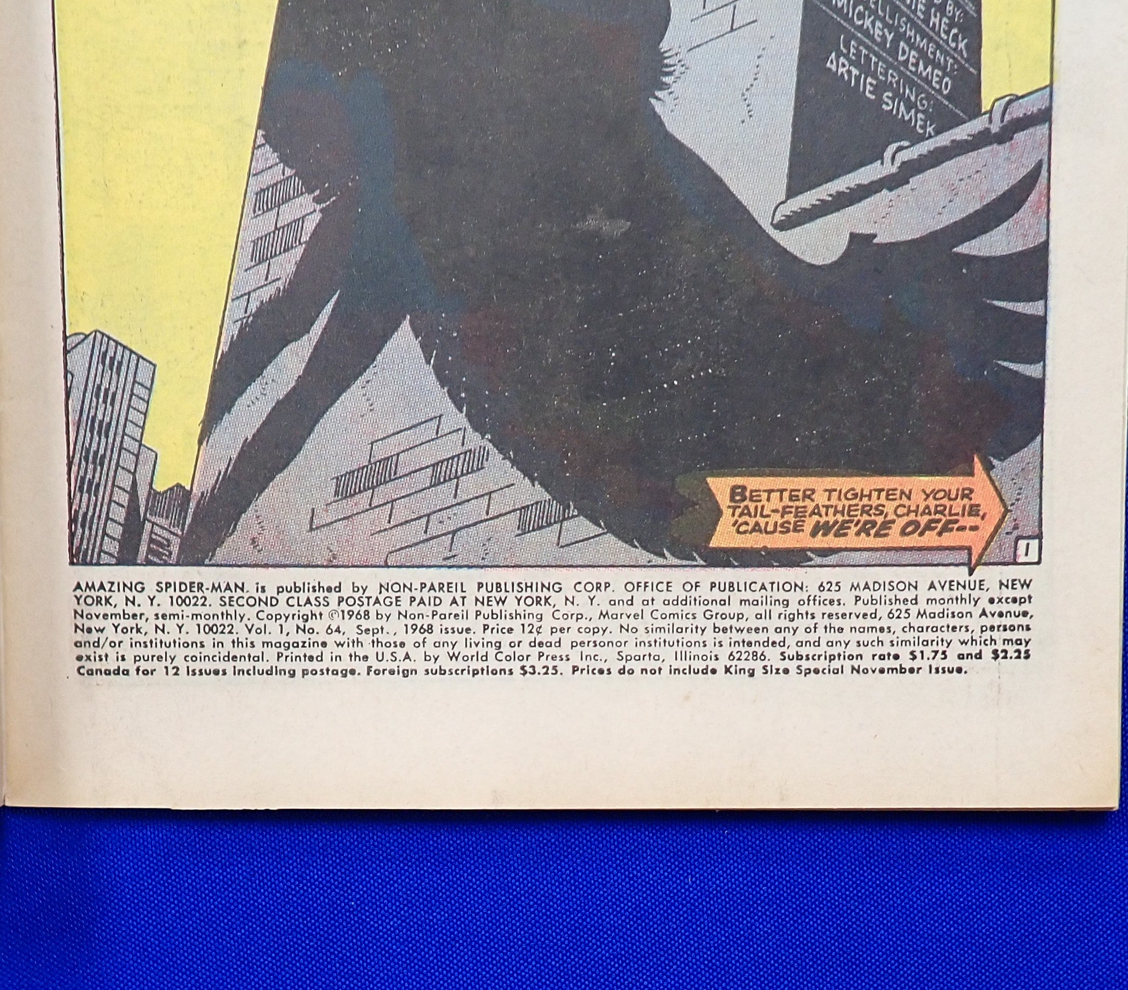 Amazing Spider-Man #64 (1968) - FN/VF (6.5-7.0) - Silver Age Issue