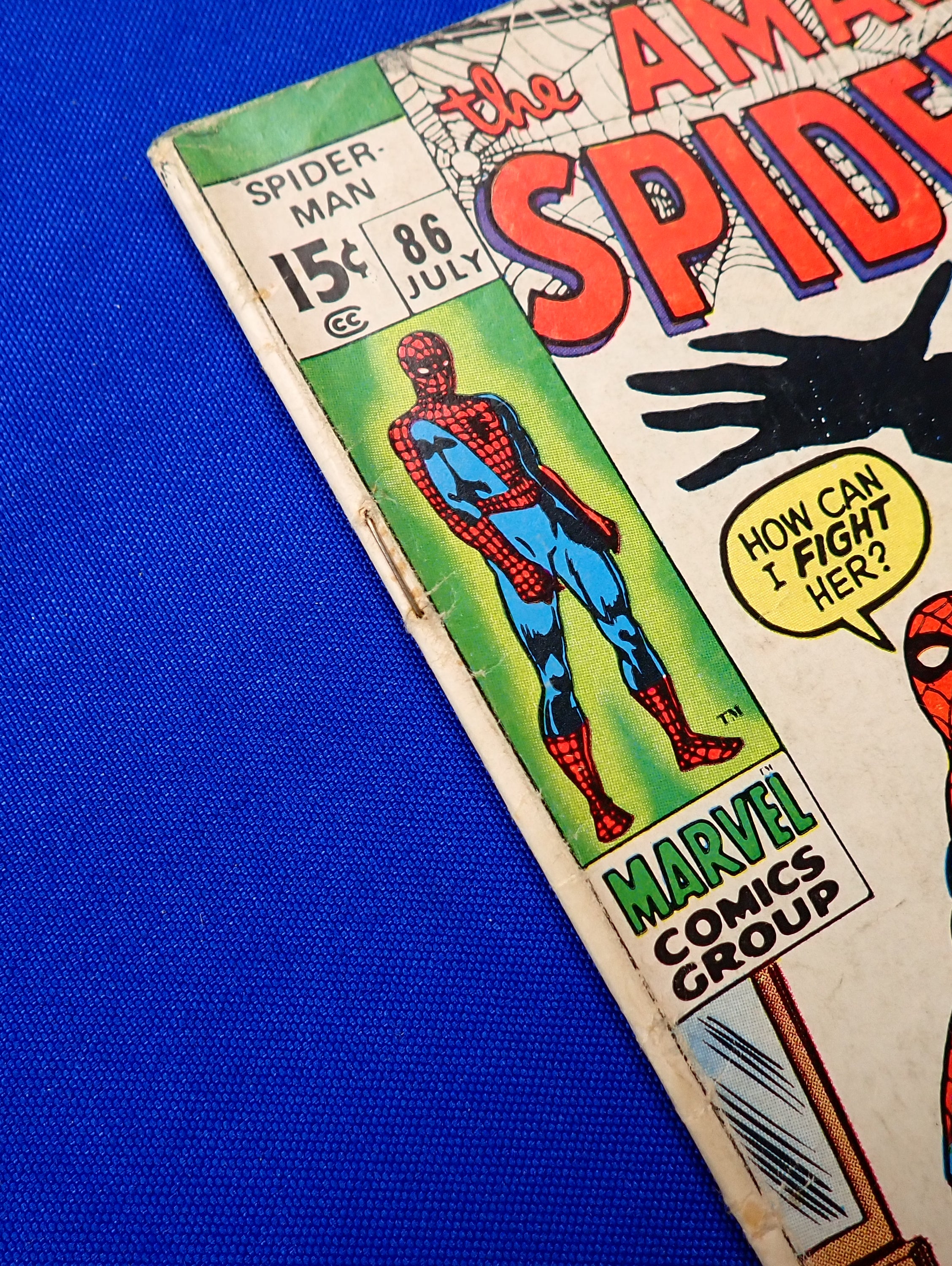 Amazing Spider-Man #86 (1970) - GD+ (2.0-2.5) - Debut of Black Widow
