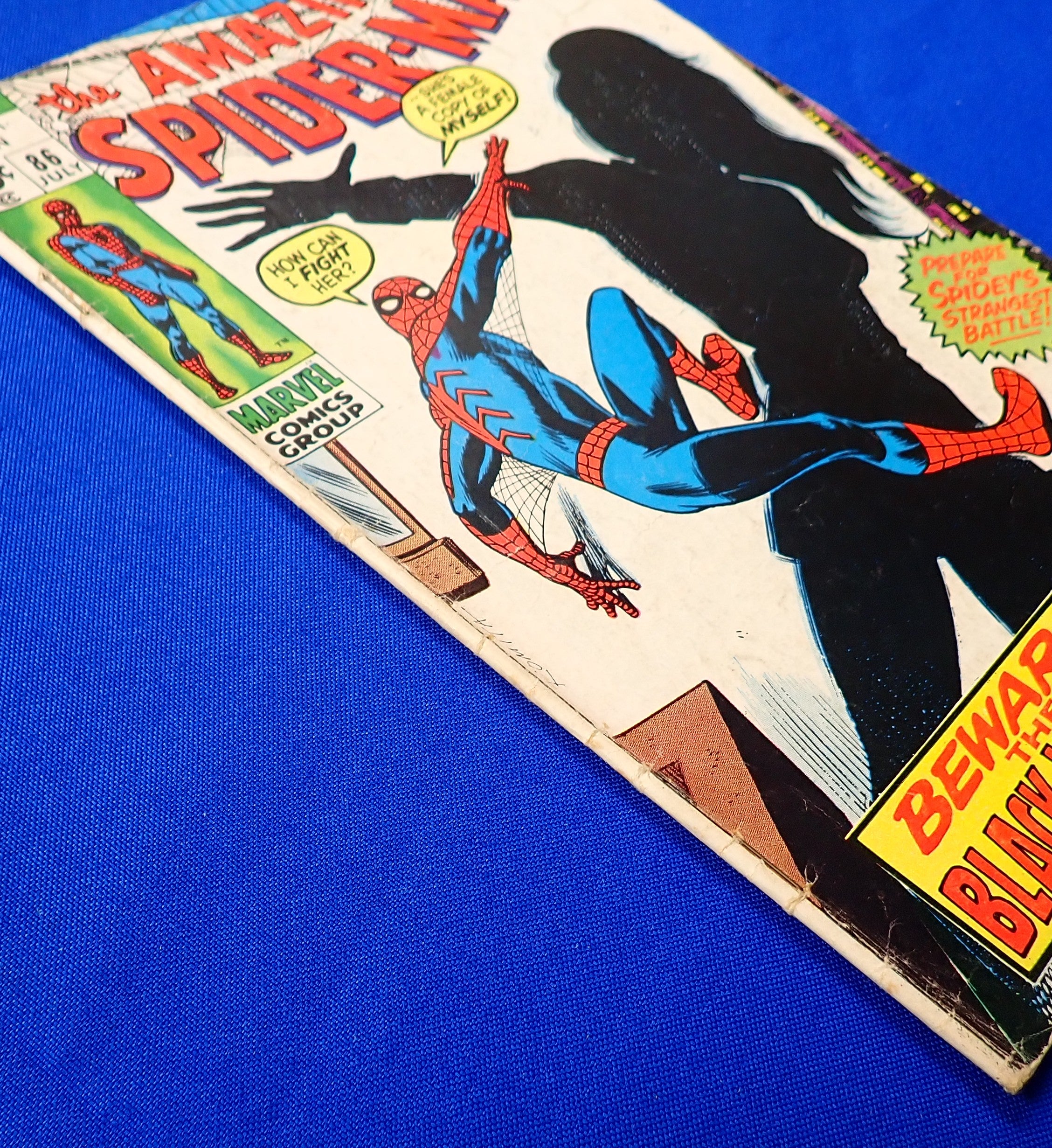 Amazing Spider-Man #86 (1970) - GD+ (2.0-2.5) - Debut of Black Widow