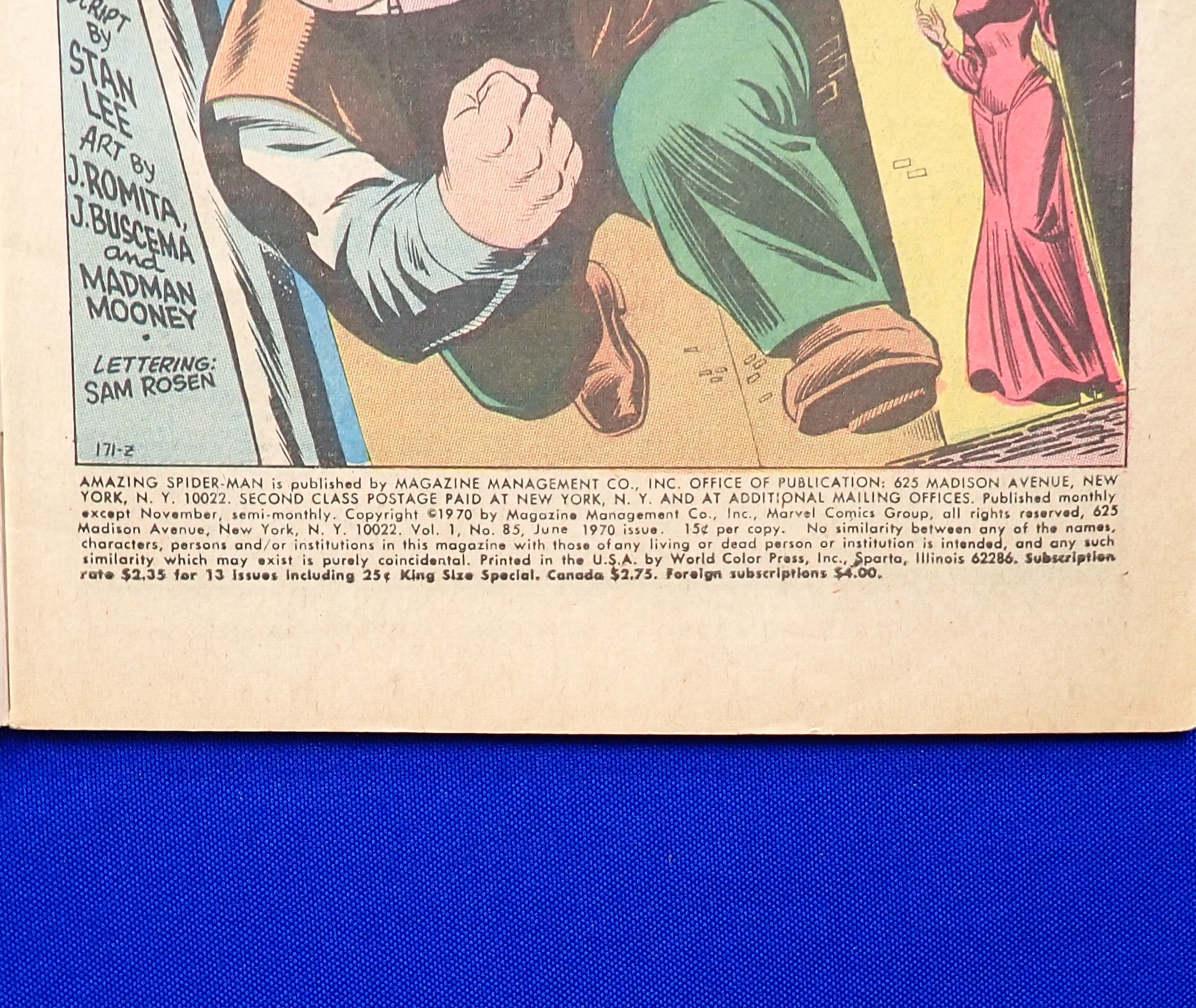 Amazing Spider-Man #85 (1970) - GD/VG (3.5) - Schemer's Identity Revealed