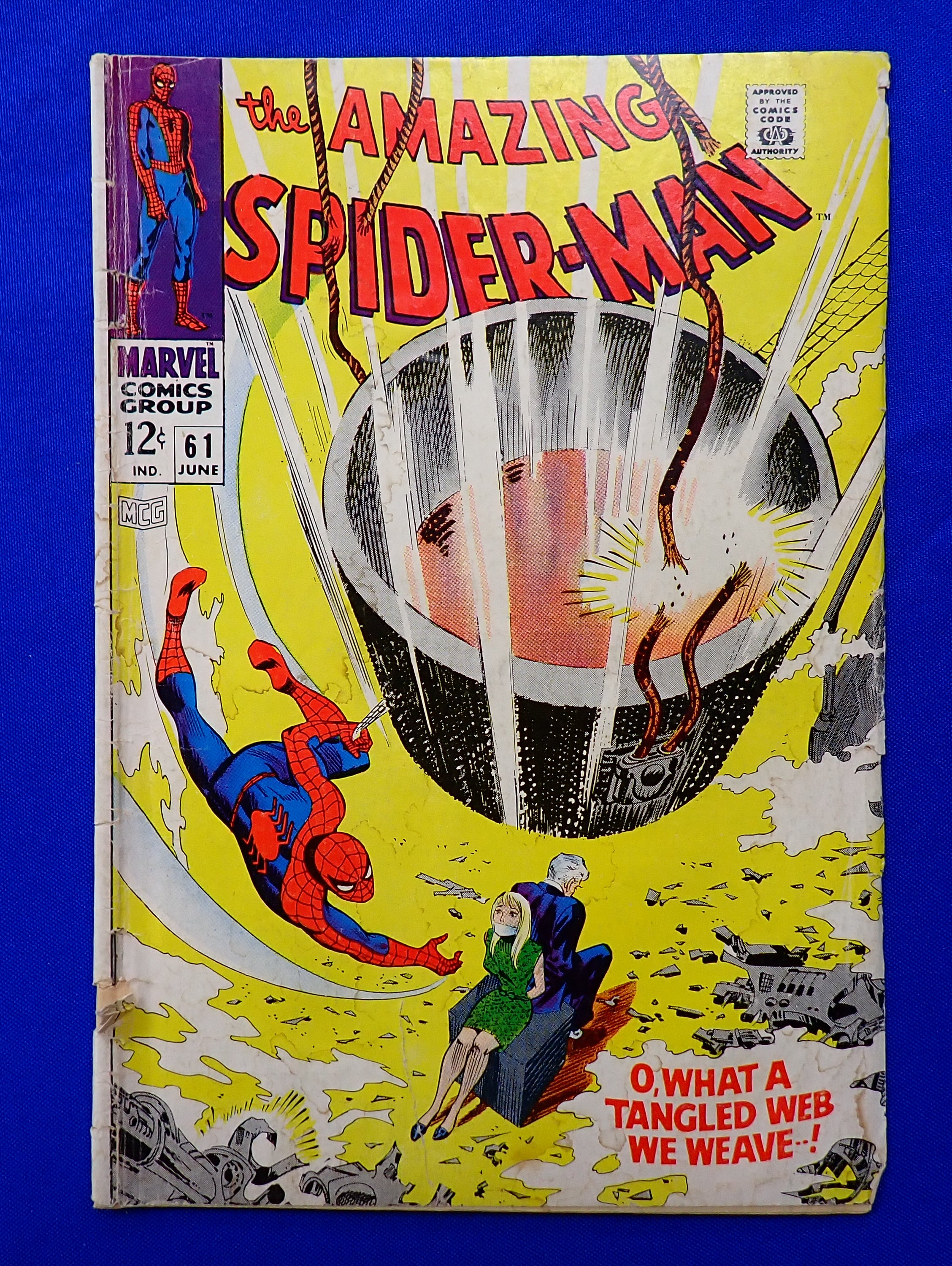Amazing Spider-Man #61 (1968) - GD (2.0) - 1st Cover App. Gwen Stacy