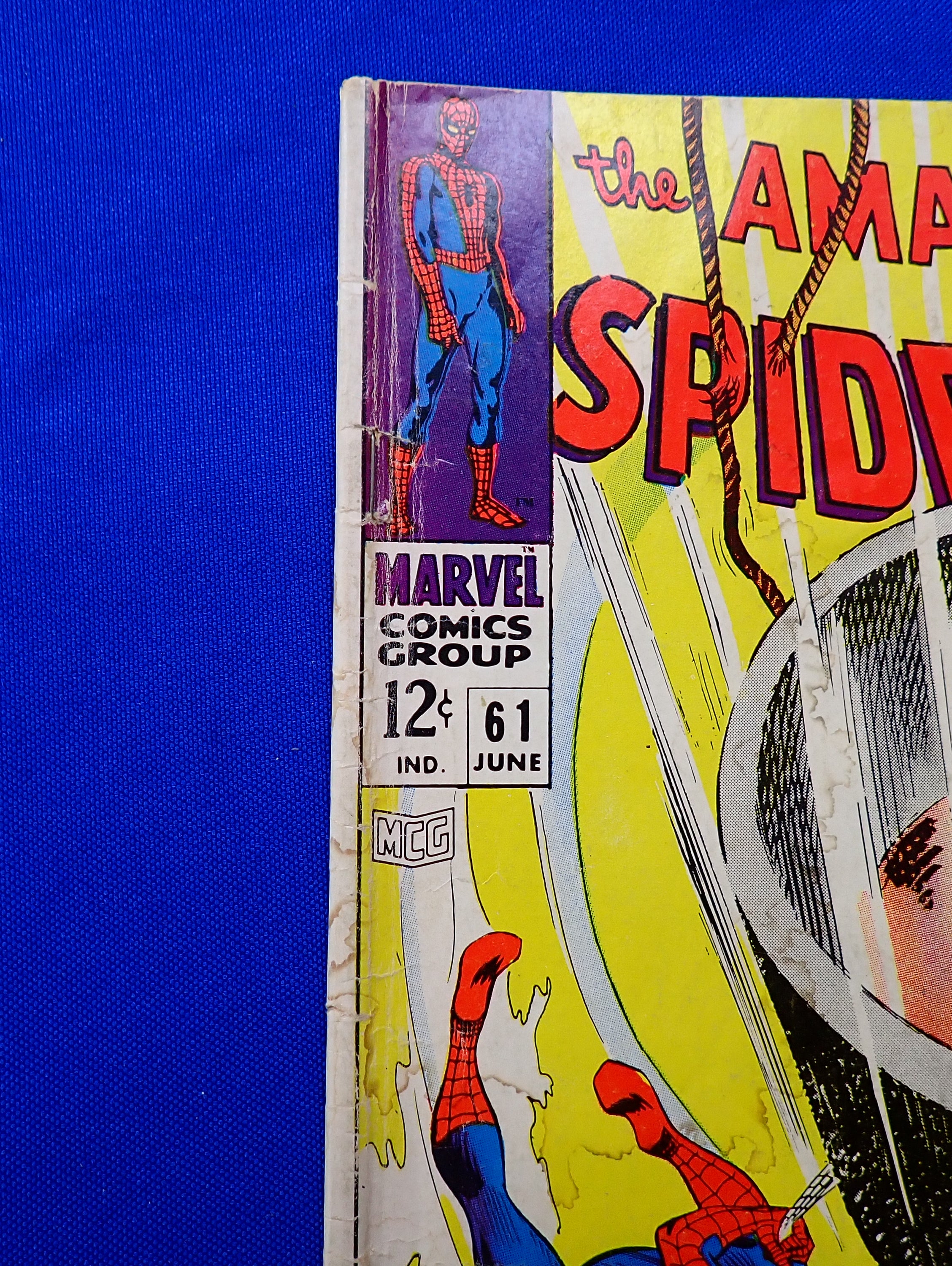 Amazing Spider-Man #61 (1968) - GD (2.0) - 1st Cover App. Gwen Stacy