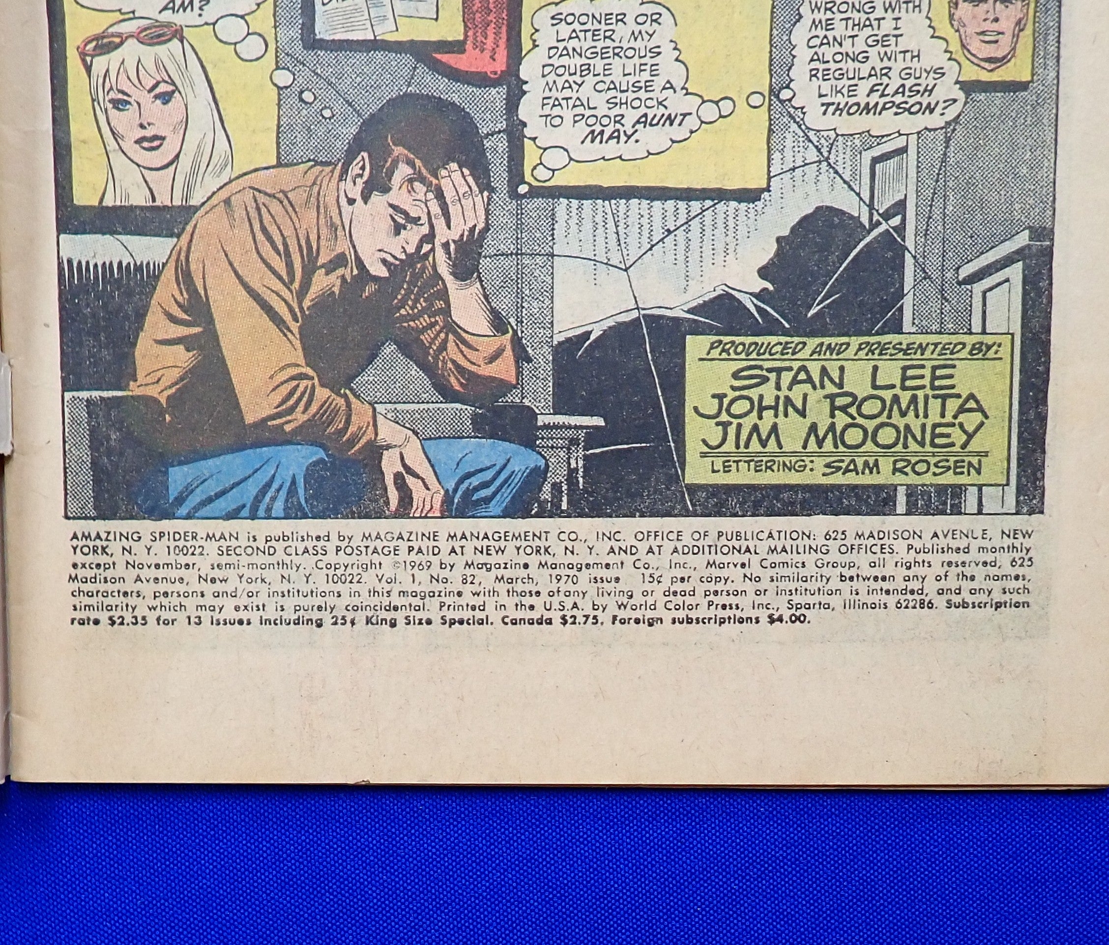 Amazing Spider-Man #82 (1970) - VG/VG- (3.5-4.0) - Bronze Age Issue