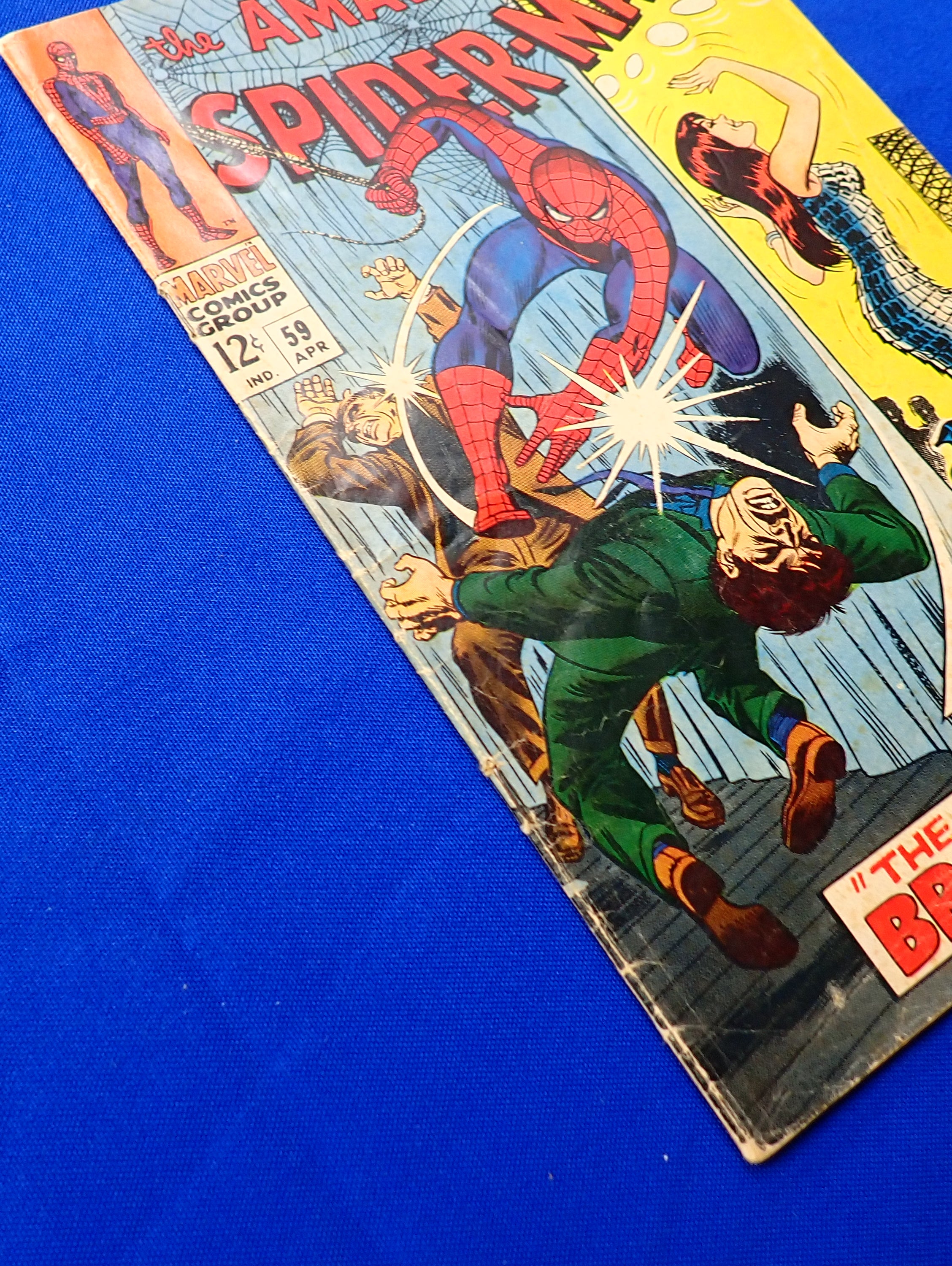 Amazing Spider-Man #59 (1968) - GD/GD+ (2.0-2.5) - 1st Cover App. Mary Jane