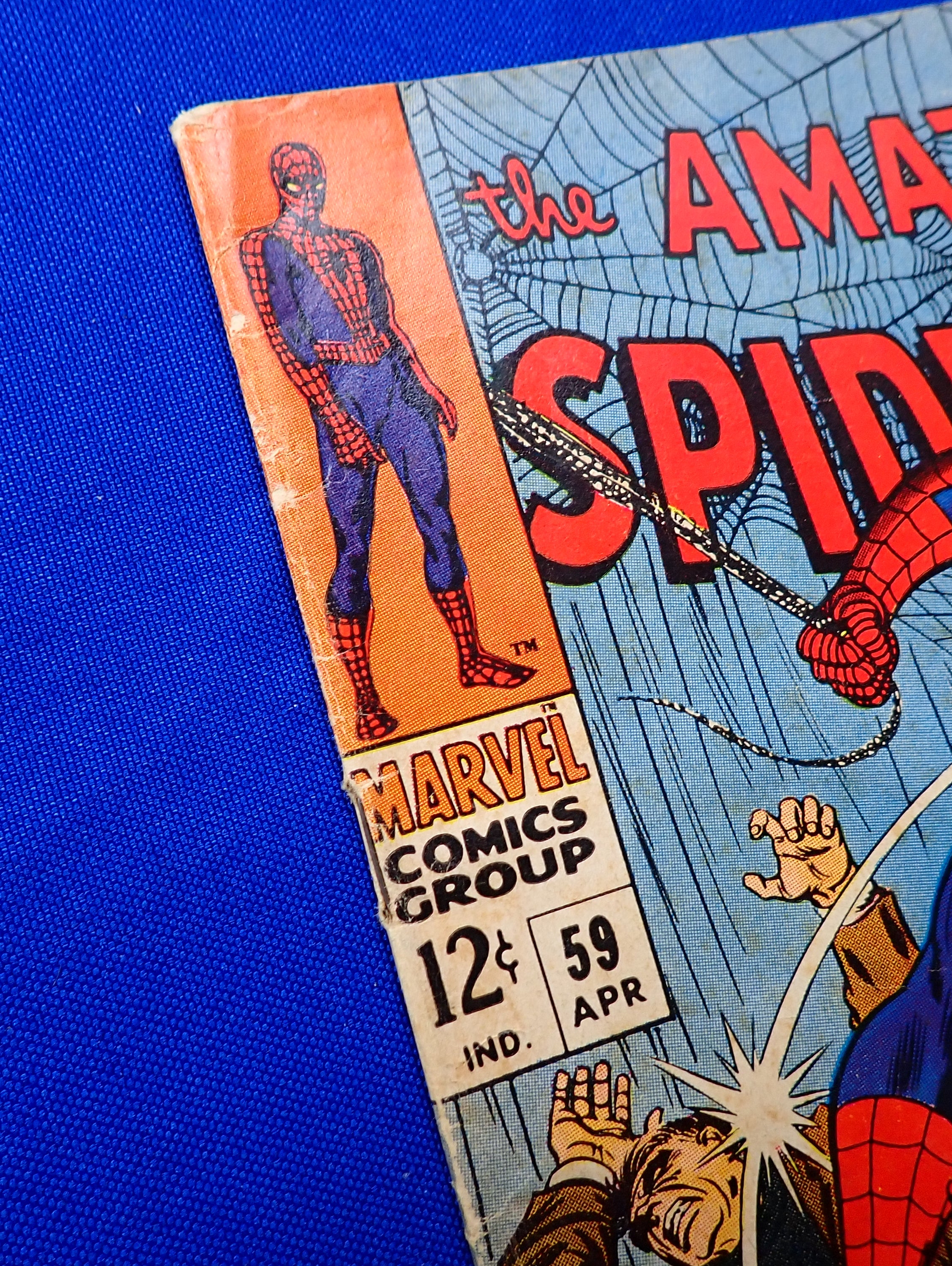 Amazing Spider-Man #59 (1968) - GD/GD+ (2.0-2.5) - 1st Cover App. Mary Jane