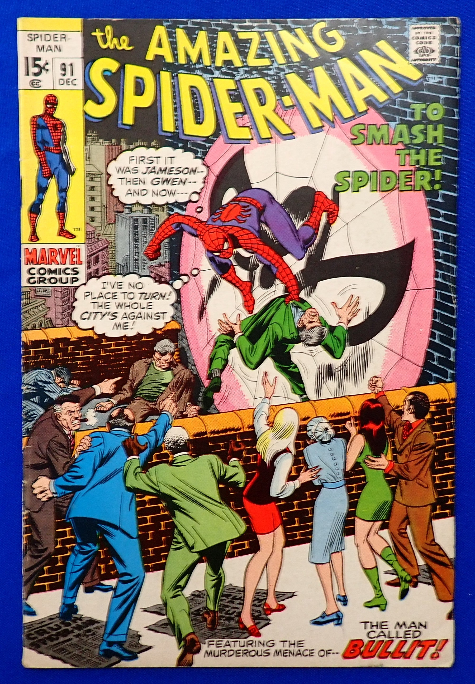 Amazing Spider-Man #91 (1970) - FN/FN- (5.5-6.0) - Bronze Age Issue