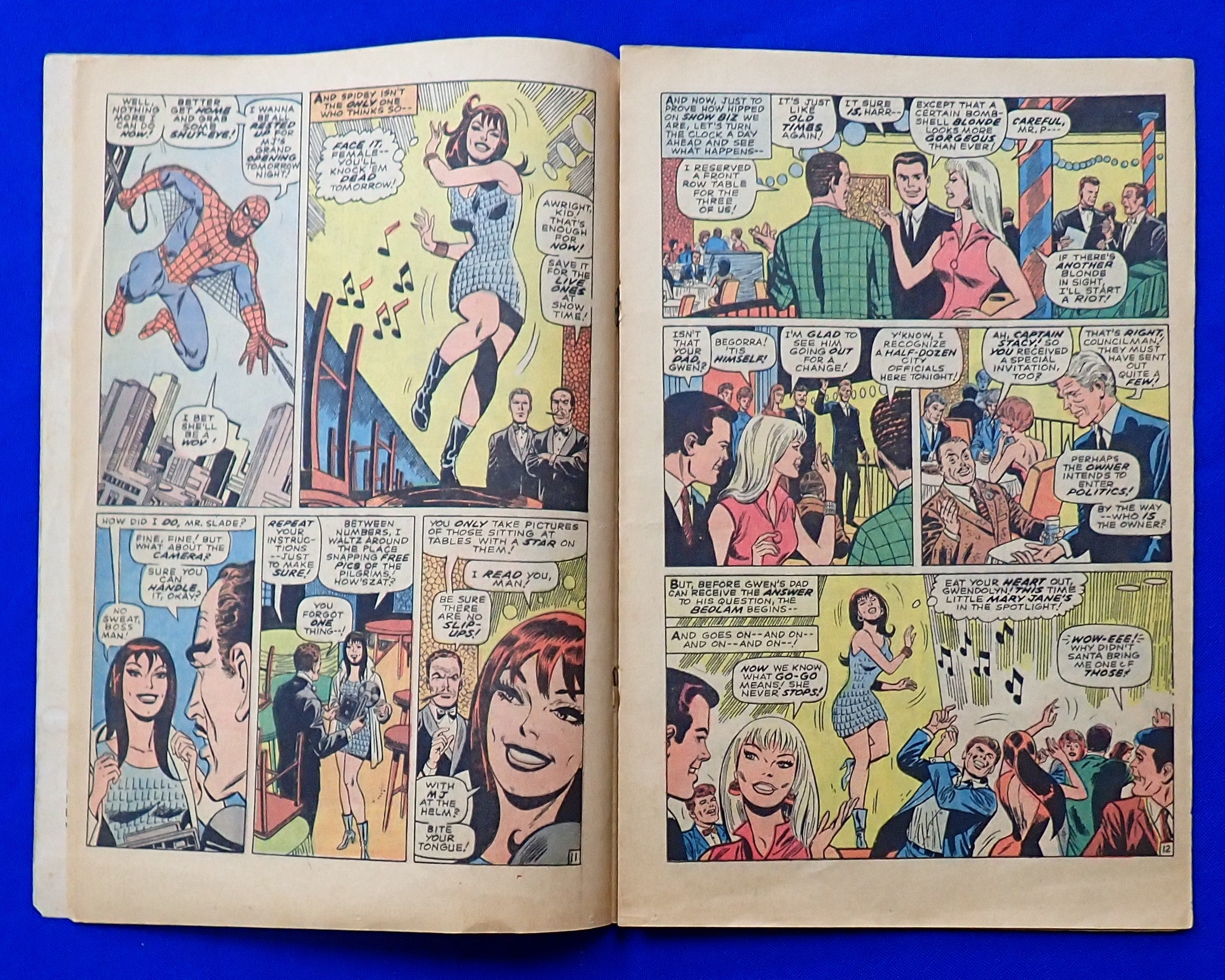 Amazing Spider-Man #59 (1968) - GD/GD+ (2.0-2.5) - 1st Cover App. Mary Jane