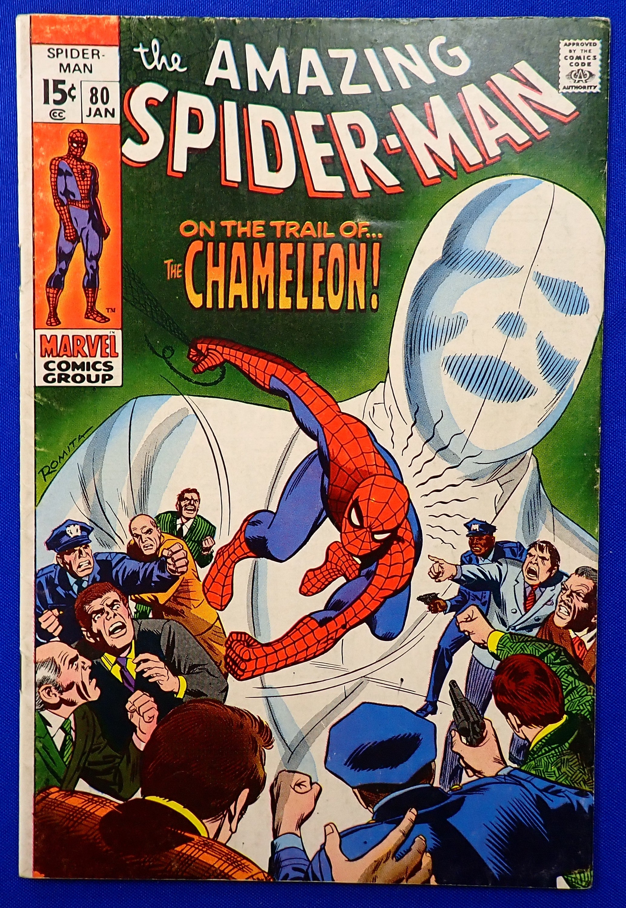 Amazing Spider-Man #80 (1969) - VG/VG+ (4.0-4.5) - Final Silver Age Issue