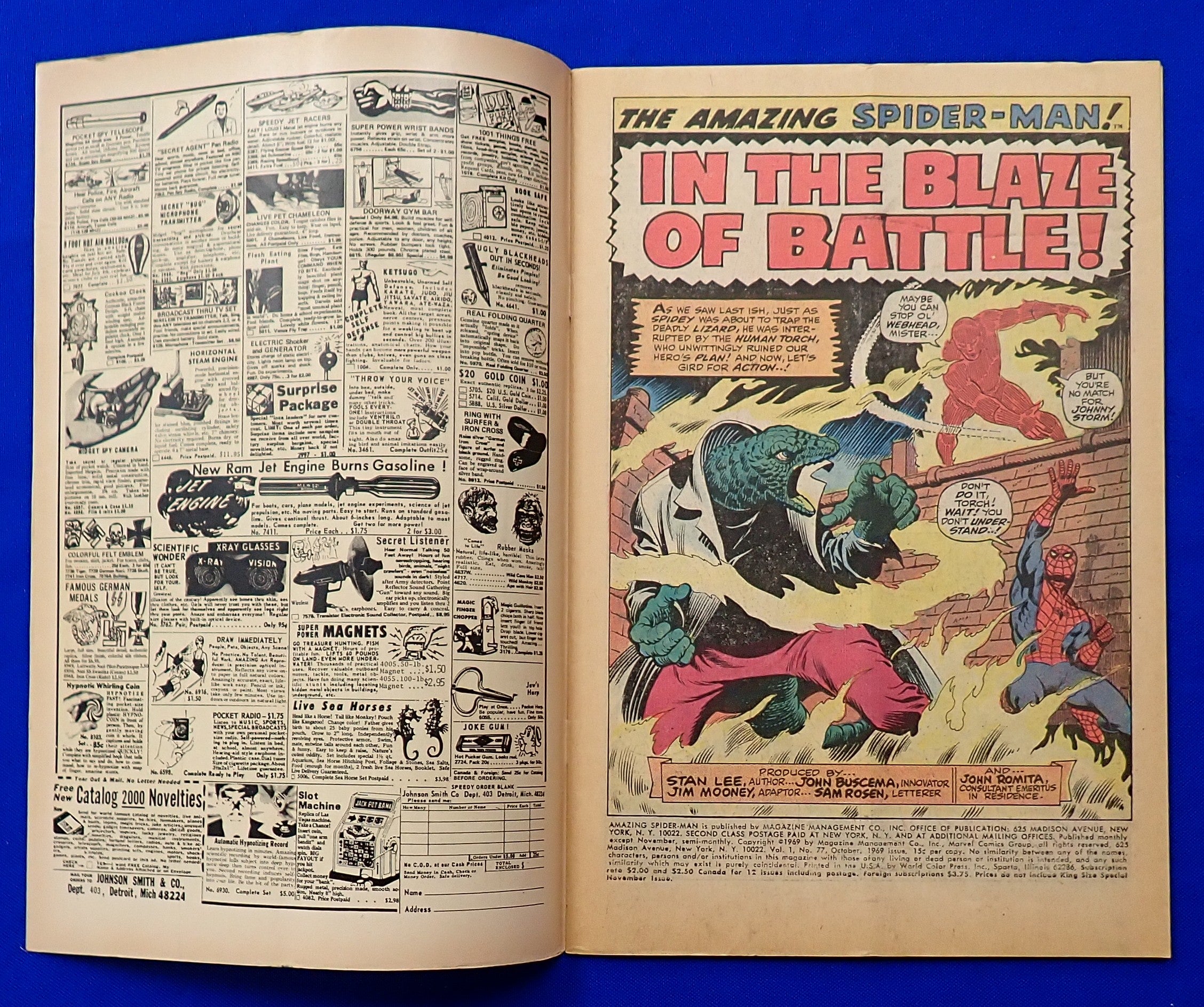 Amazing Spider-Man #77 (1969) - FN/FN- (5.5-6.0) - Silver Age Issue
