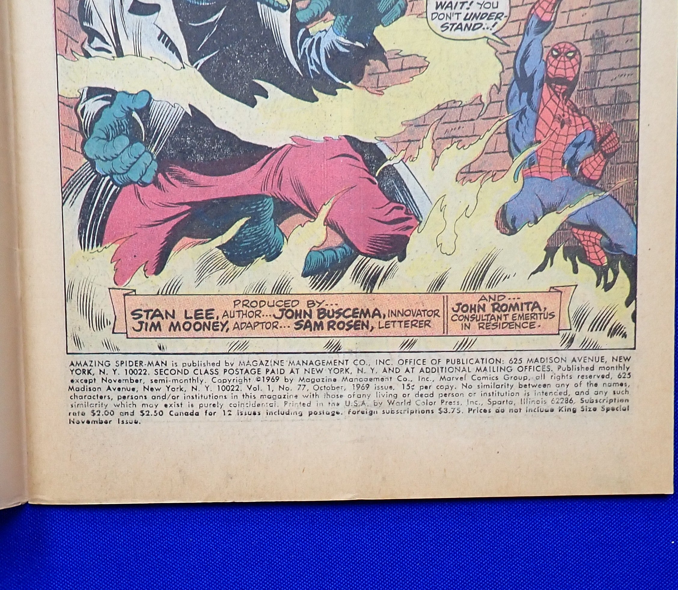 Amazing Spider-Man #77 (1969) - FN/FN- (5.5-6.0) - Silver Age Issue