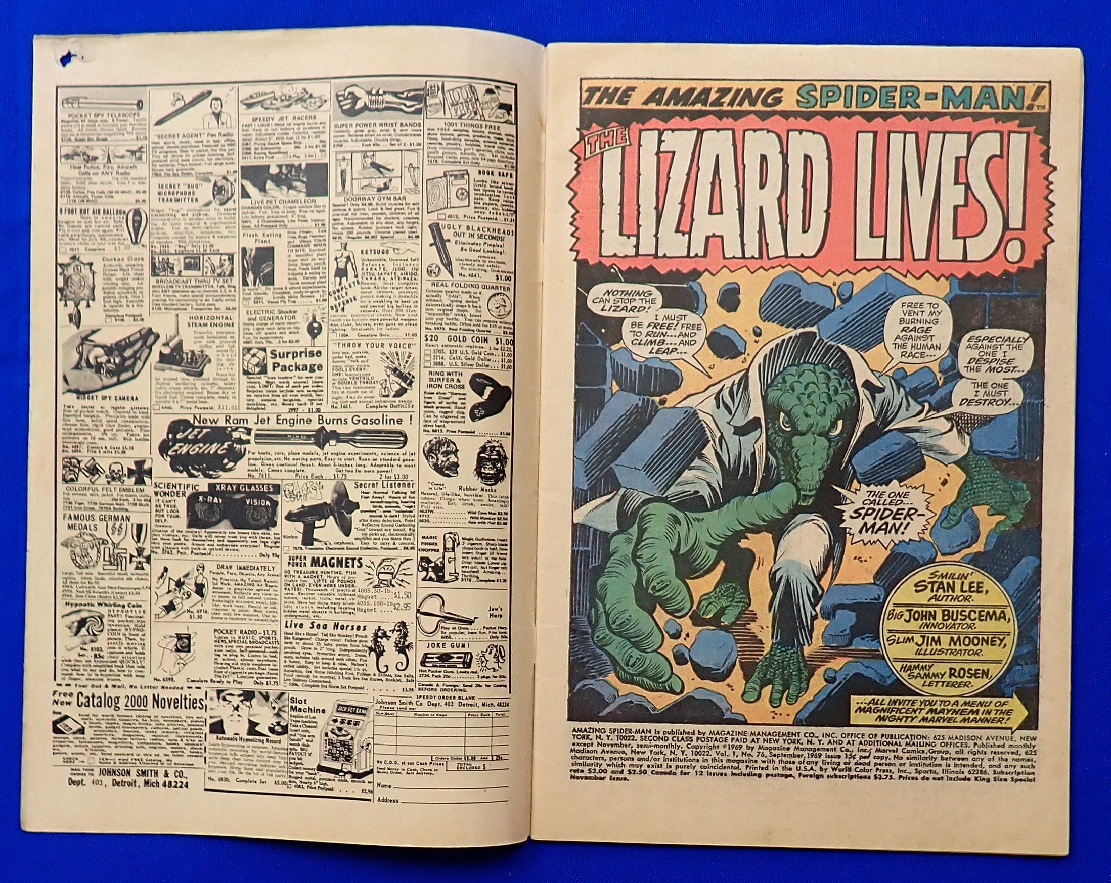 Amazing Spider-Man #76 (1969) - VG/VG- (3.5-4.0) - Silver Age Issue