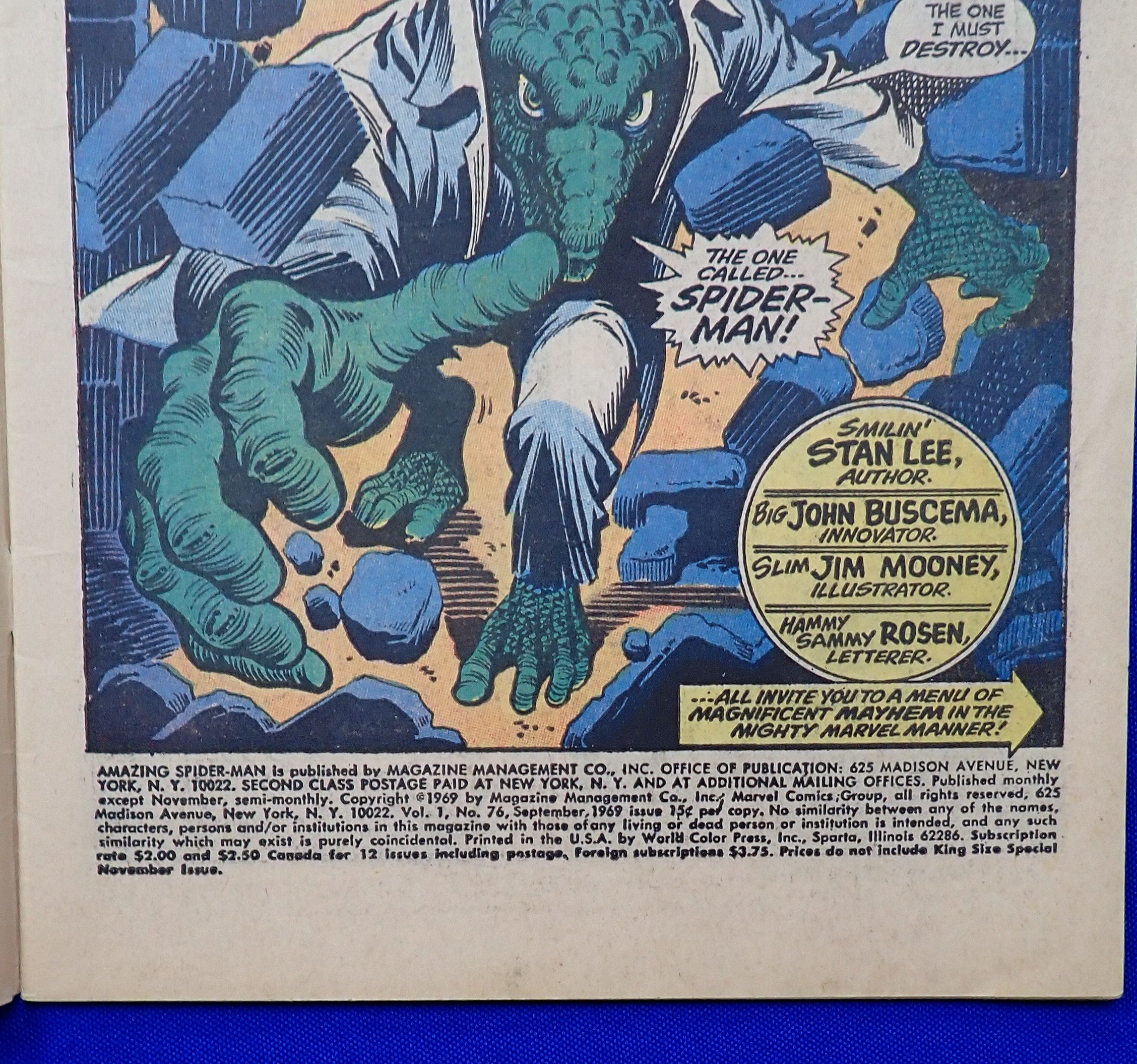 Amazing Spider-Man #76 (1969) - VG/VG- (3.5-4.0) - Silver Age Issue