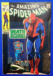 Amazing Spider-Man #75 (1969) - GD/VG- (3.0-3.5) - Iconic John Romita Sr. Cover