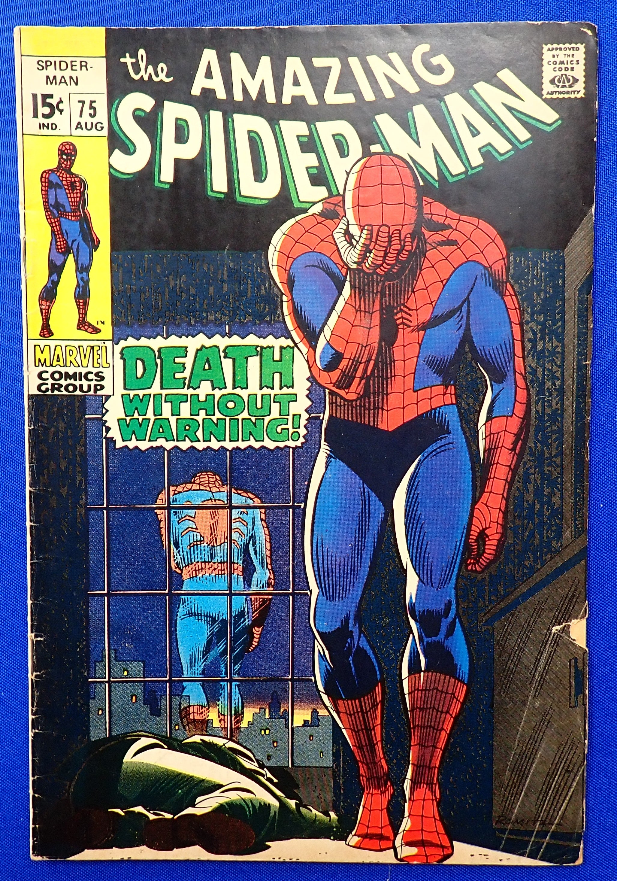 Amazing Spider-Man #75 (1969) - GD/VG- (3.0-3.5) - Iconic John Romita Sr. Cover