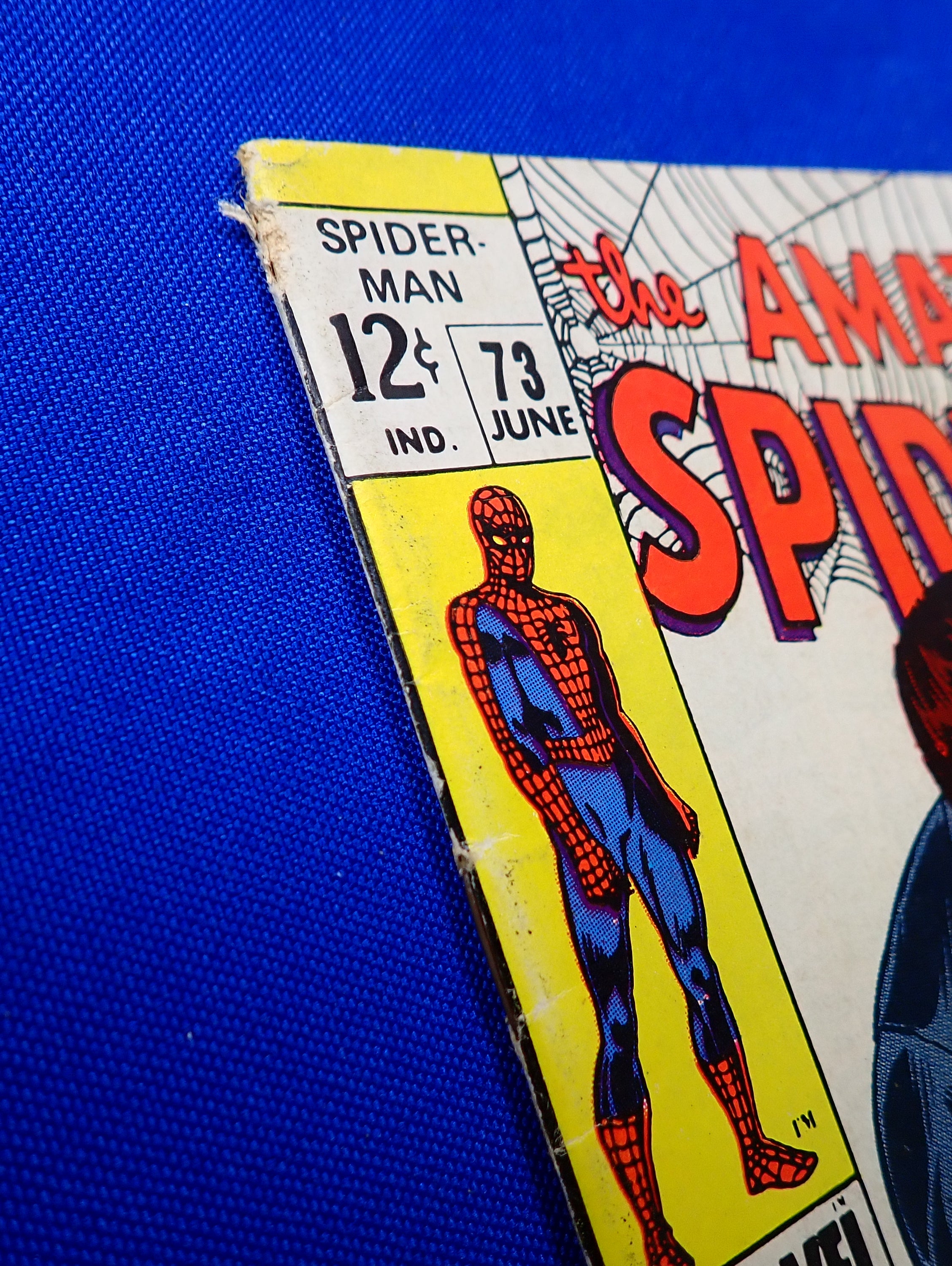 Amazing Spider-Man #73 (1969) - VG/VG- (3.5-4.0) - 1st App. Silvermane & Man-Mountain Marko
