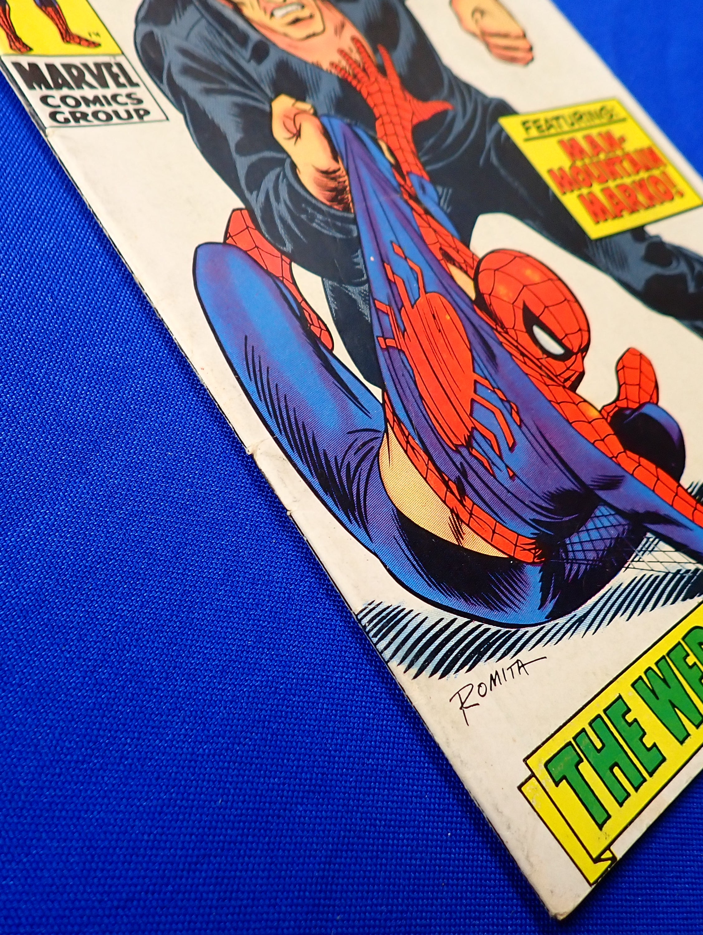 Amazing Spider-Man #73 (1969) - VG/VG- (3.5-4.0) - 1st App. Silvermane & Man-Mountain Marko